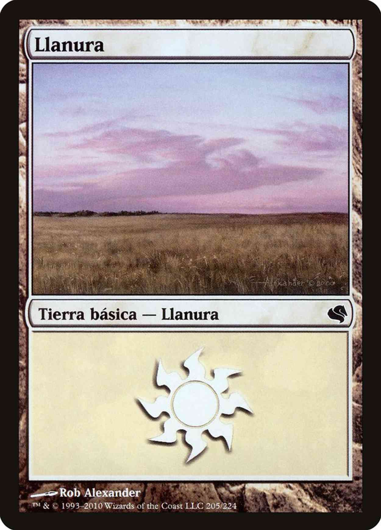 Plains (Retro Frame) magic card front