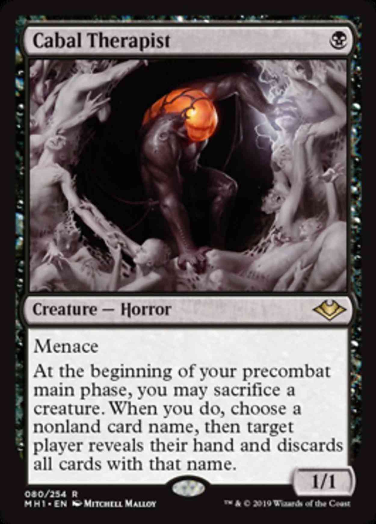 Cabal Therapist magic card front