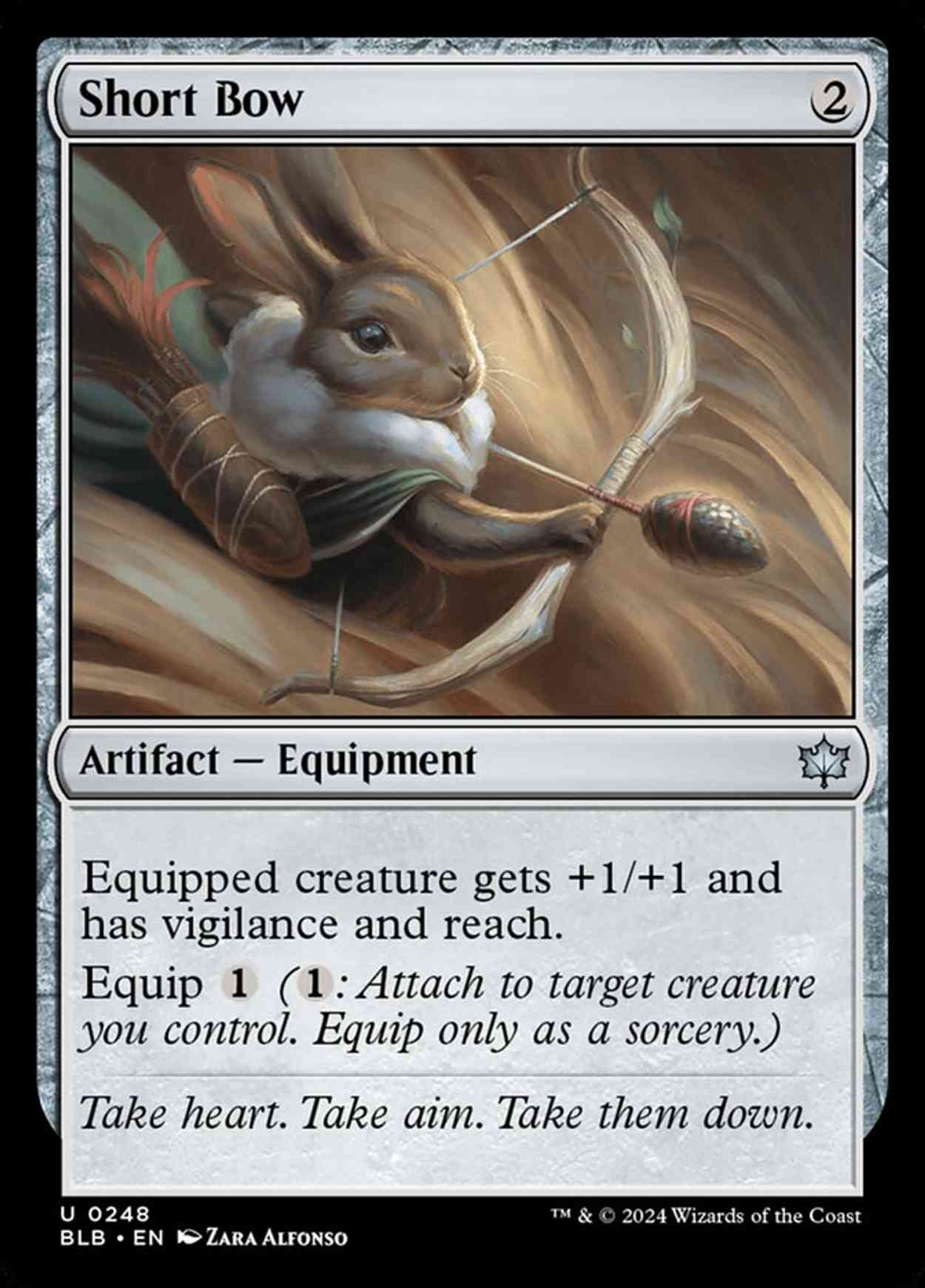 Short Bow magic card front