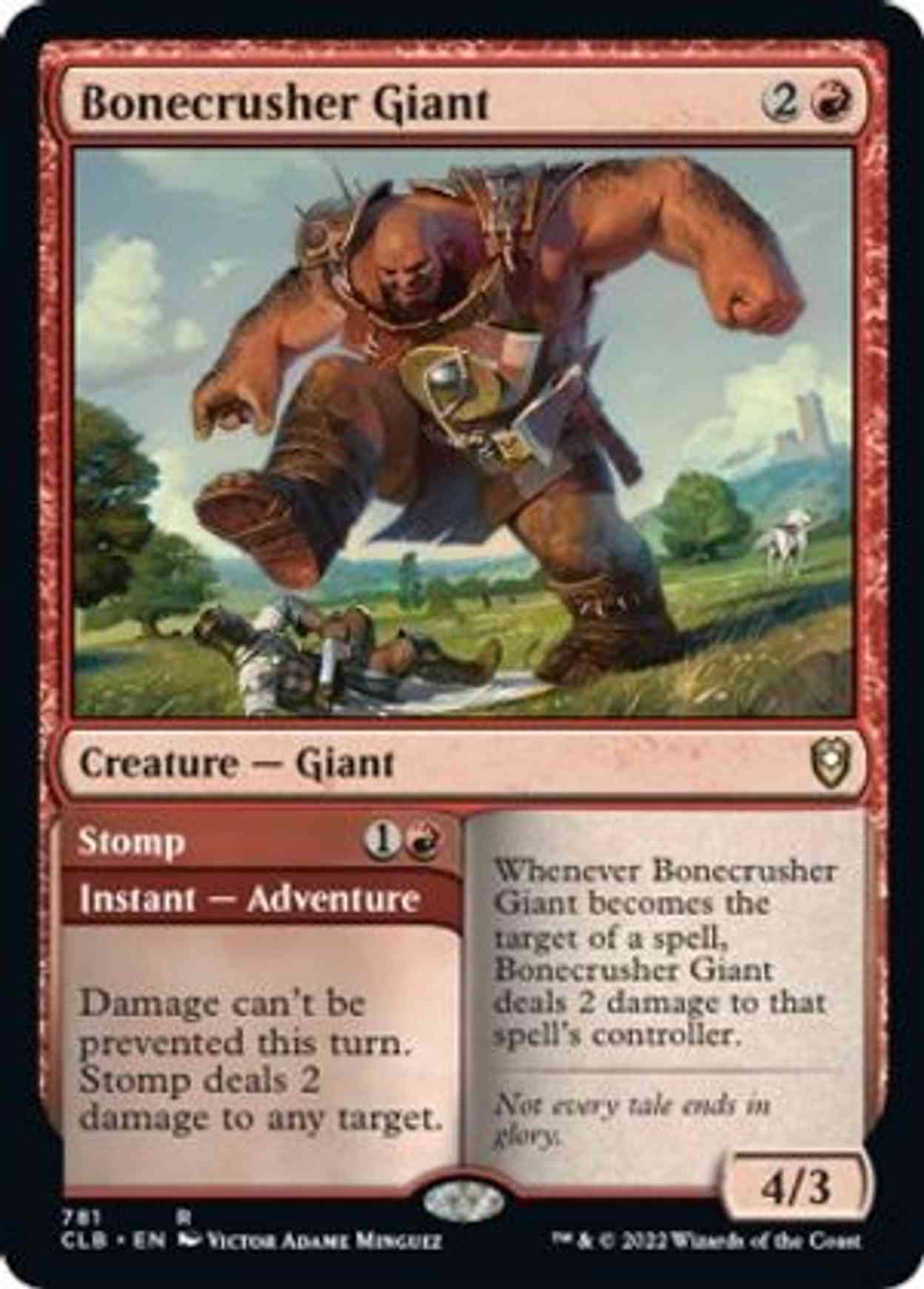 Bonecrusher Giant magic card front