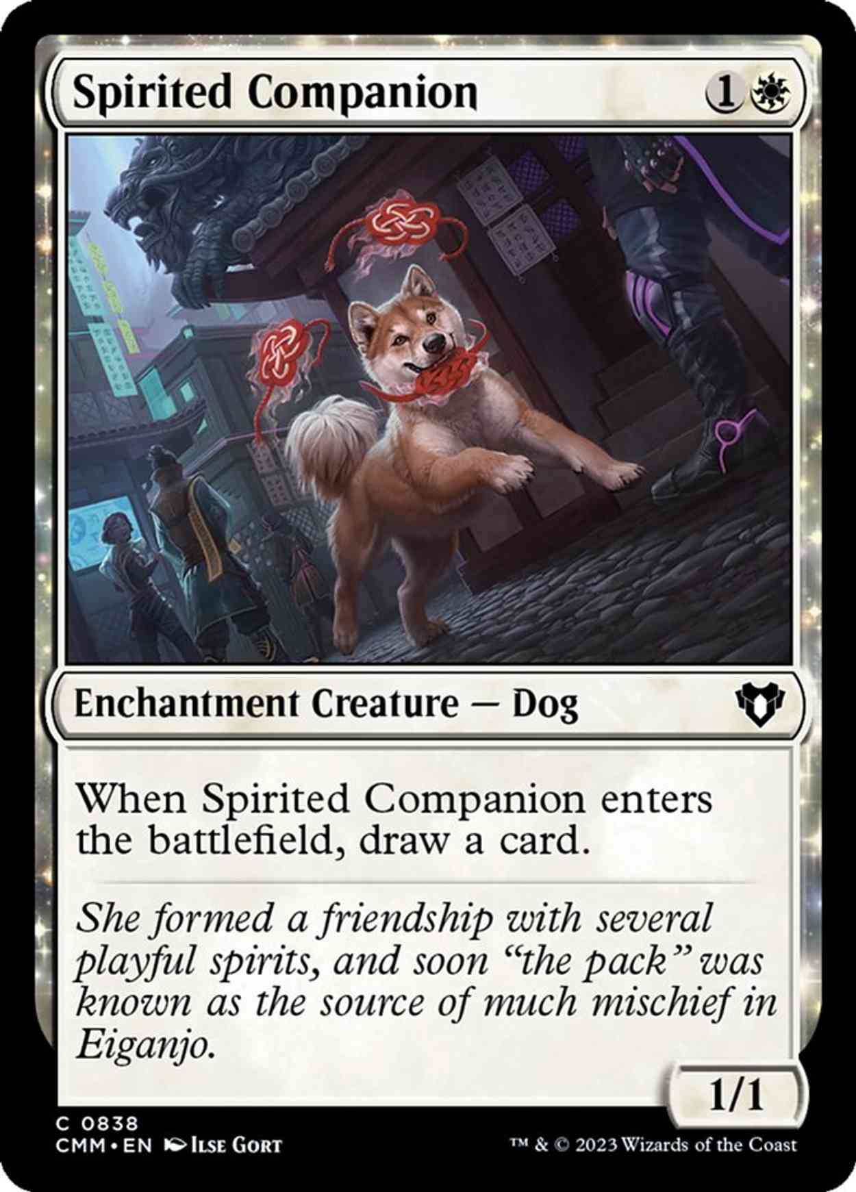 Spirited Companion magic card front