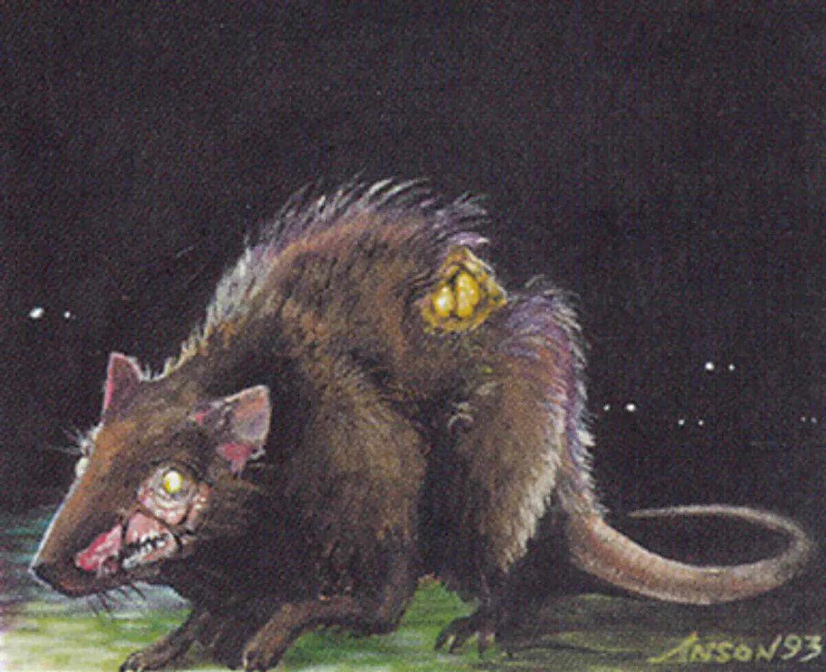 疫病ネズミ　plague 英語　アルファ　α LEA MTG rats