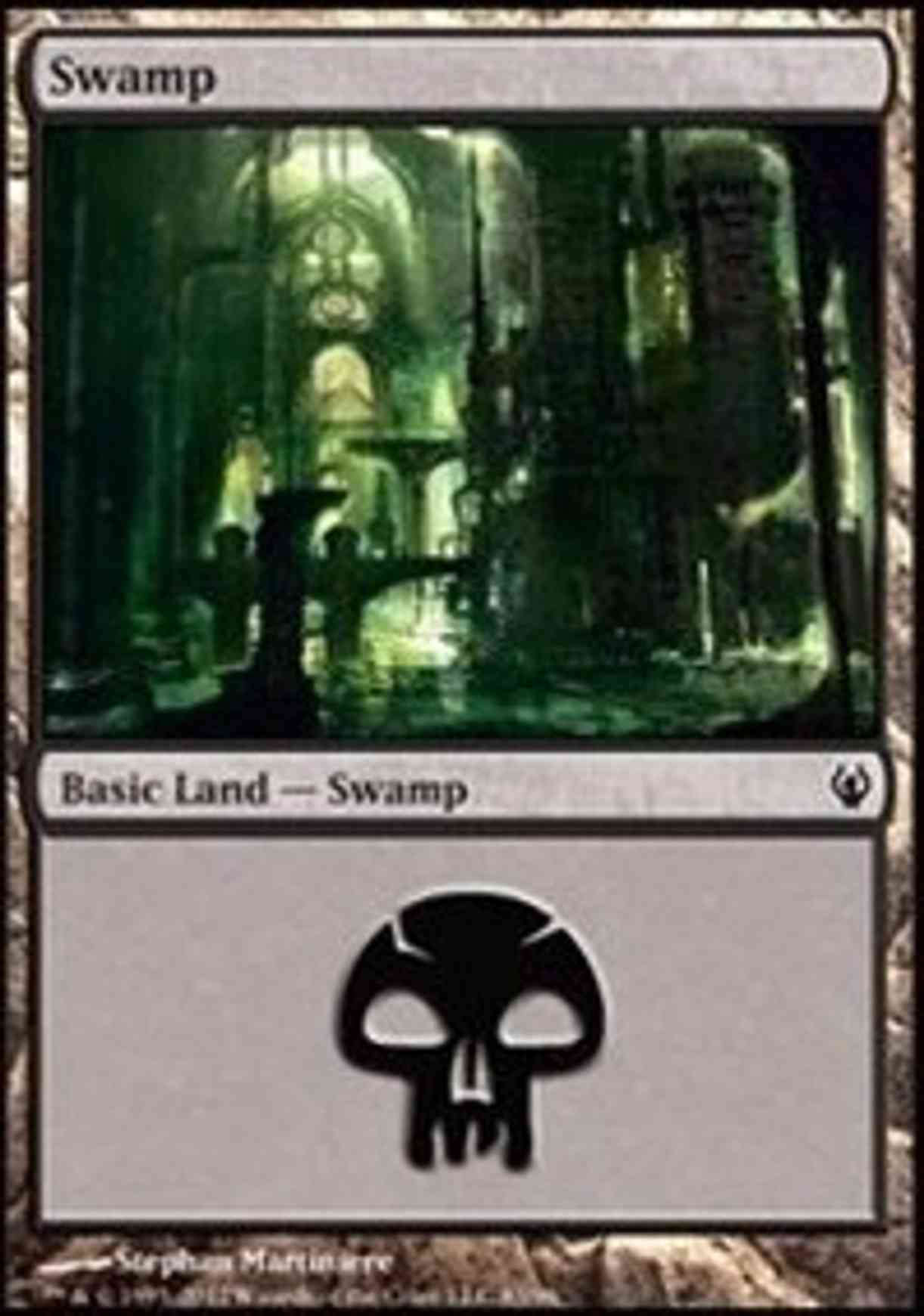 Swamp (83) magic card front