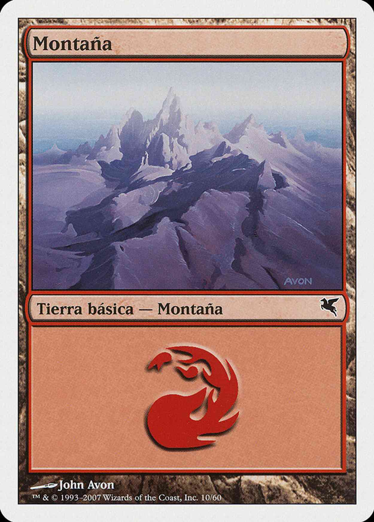 Mountain (Retro Frame) magic card front