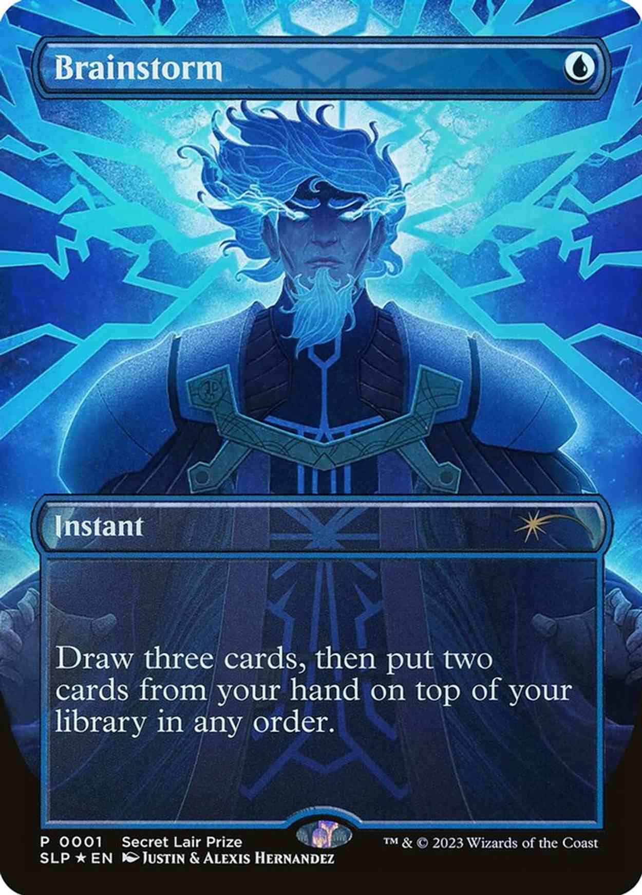 Brainstorm Price from mtg Secret Lair Showdown