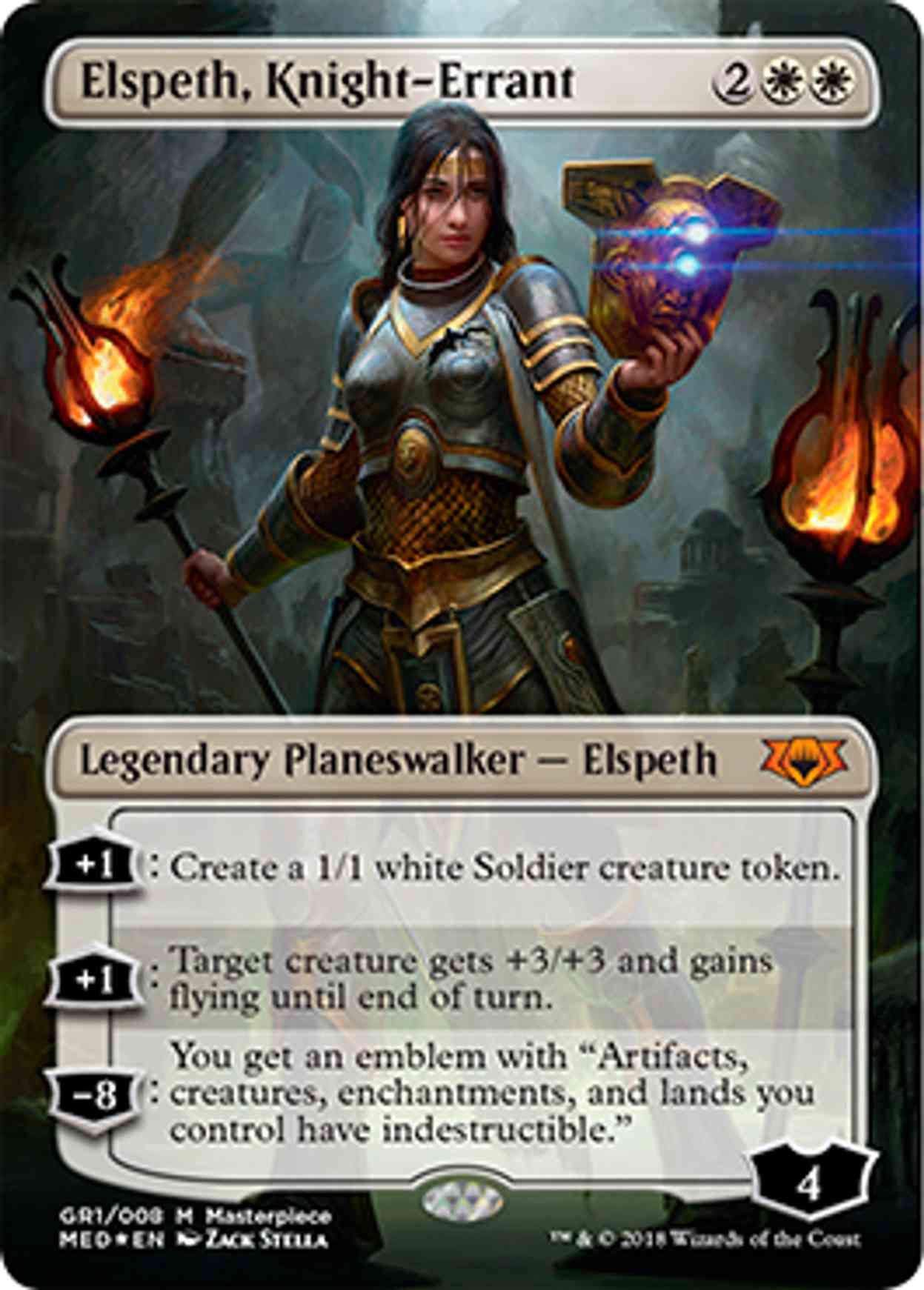 Elspeth, Knight-Errant magic card front