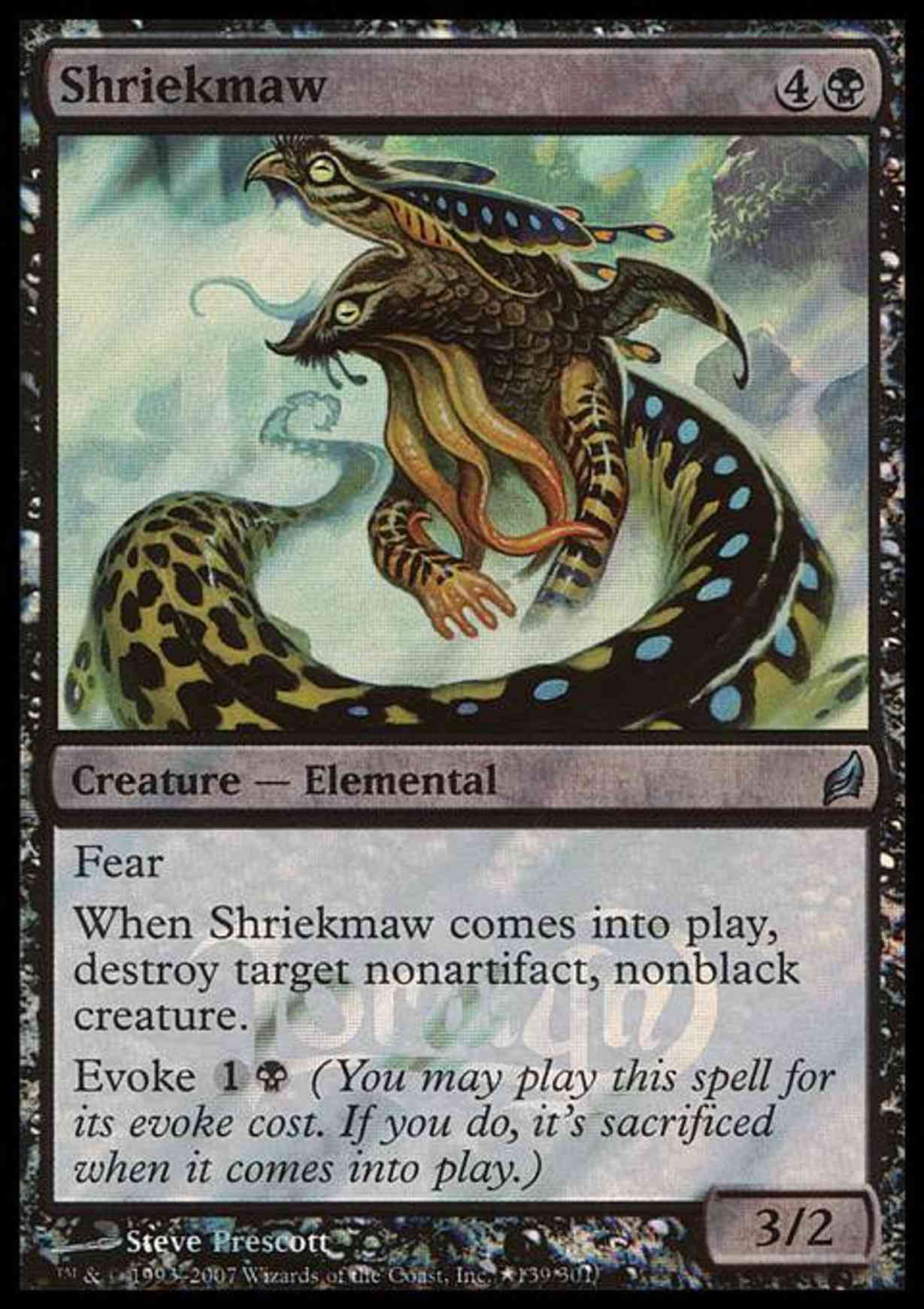 Shriekmaw magic card front