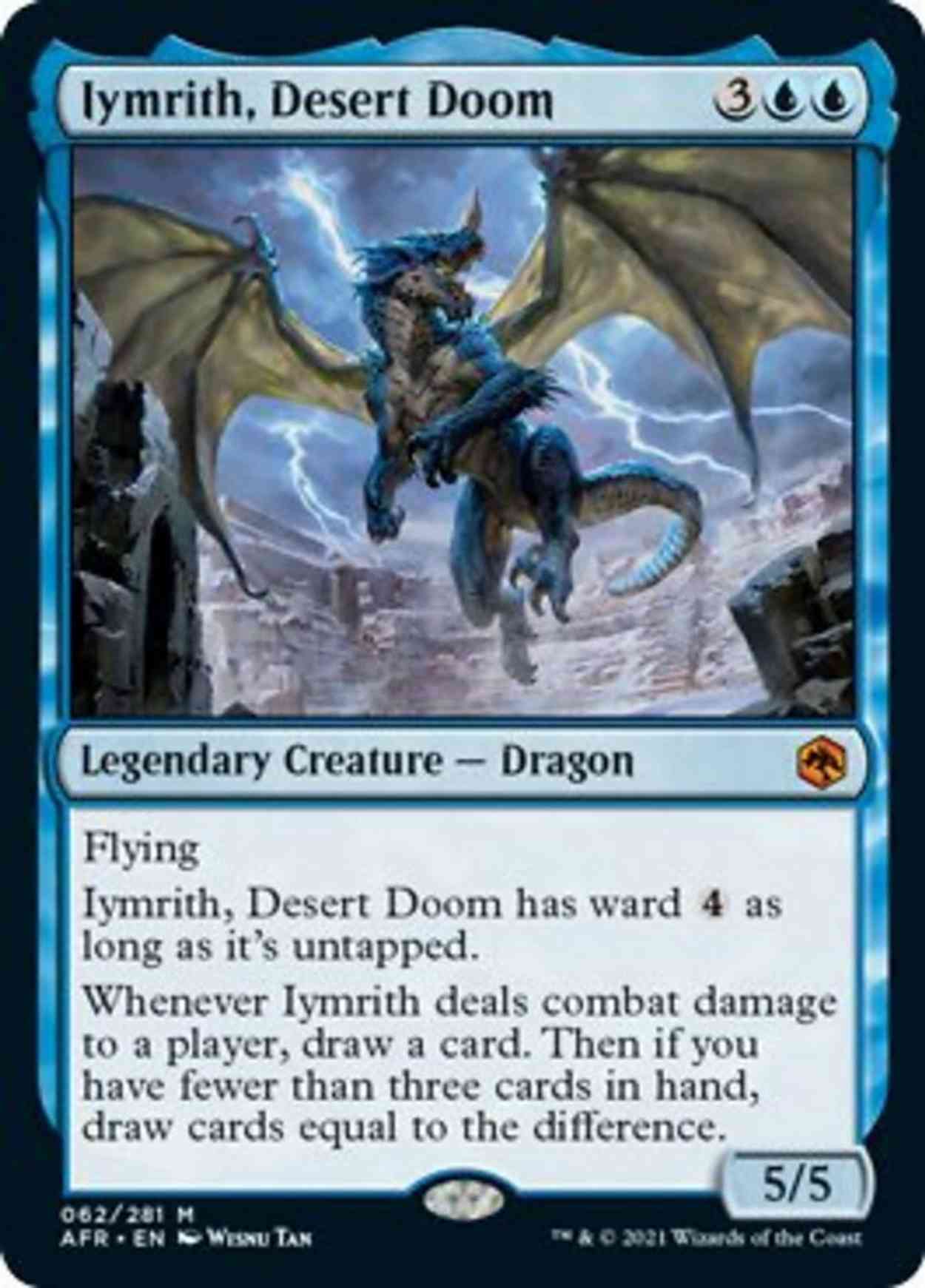 Iymrith, Desert Doom magic card front