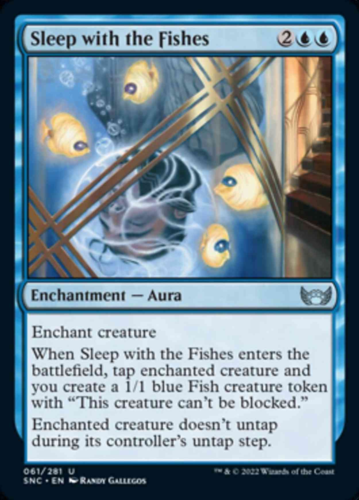 Sleep with the Fishes magic card front