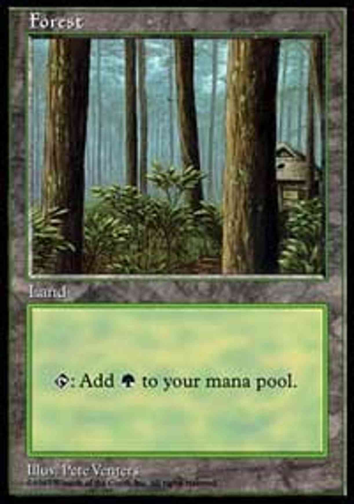 Forest - Red Pack (Venters) magic card front