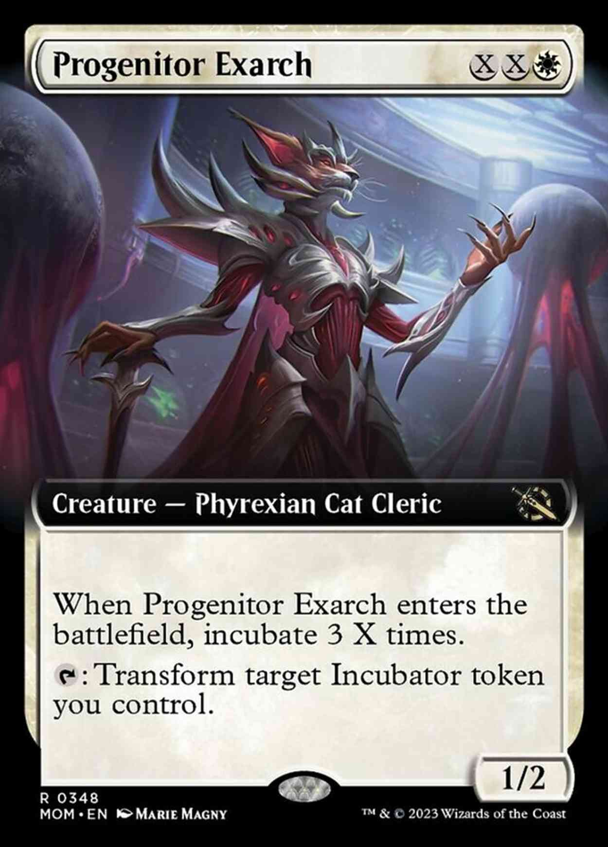 Progenitor Exarch (Extended Art) magic card front
