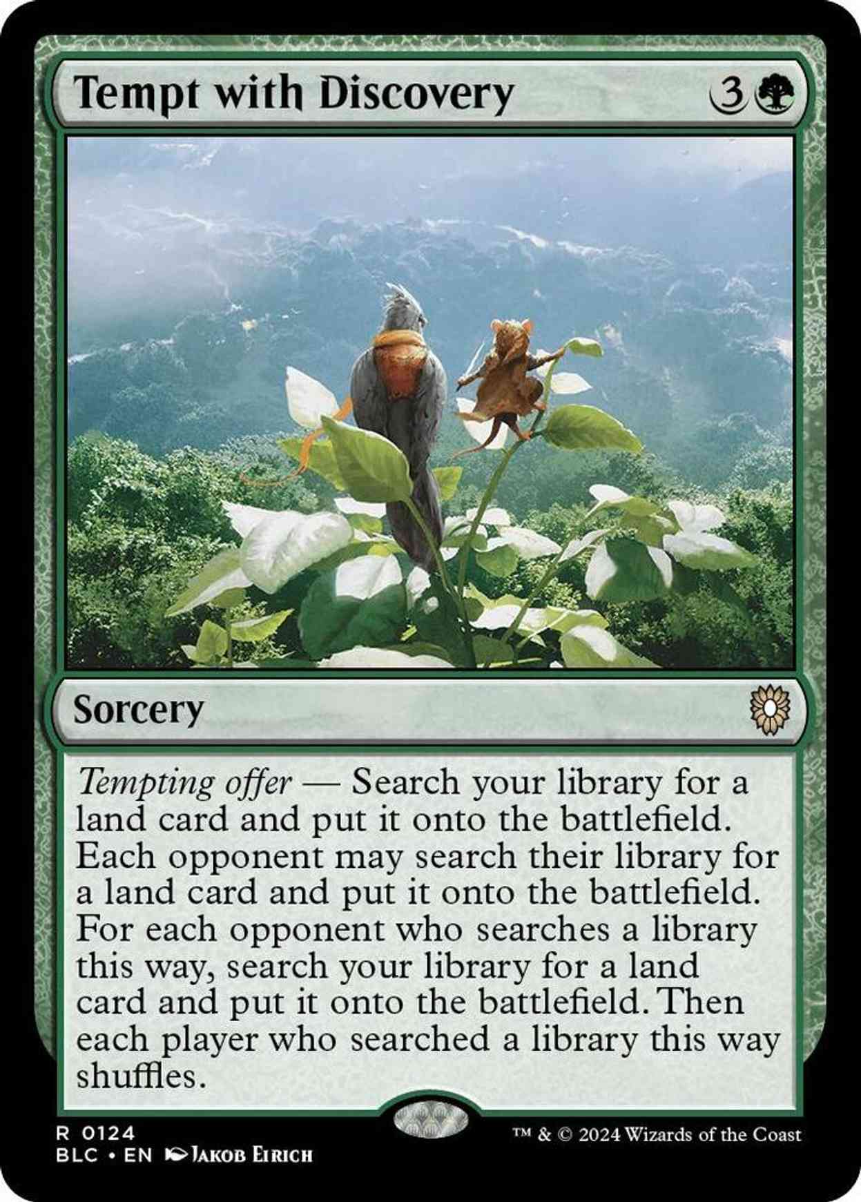 Tempt with Discovery magic card front