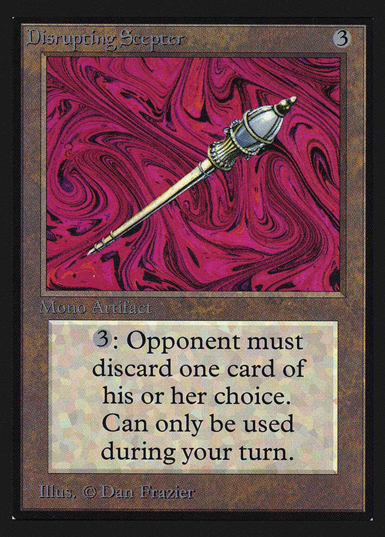Disrupting Scepter (IE) magic card front