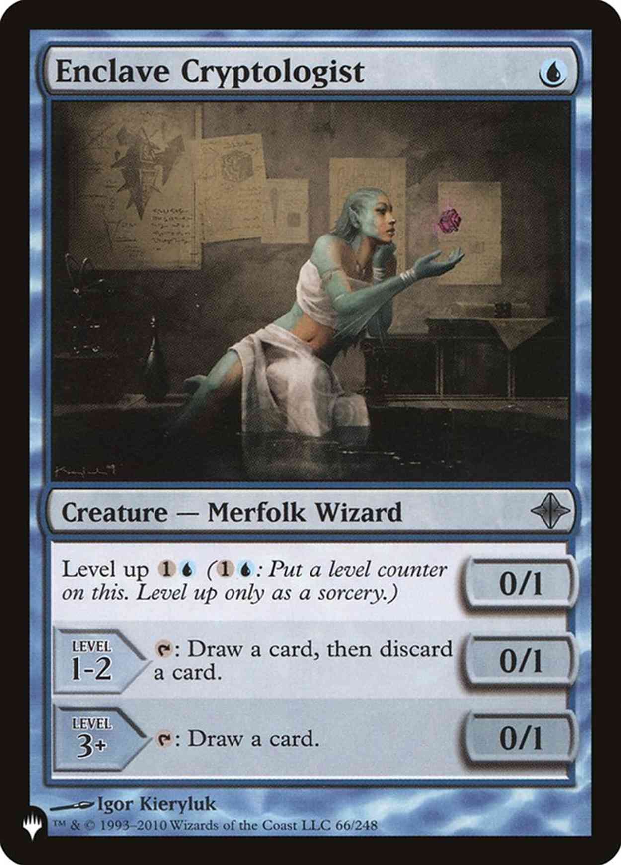 Enclave Cryptologist magic card front