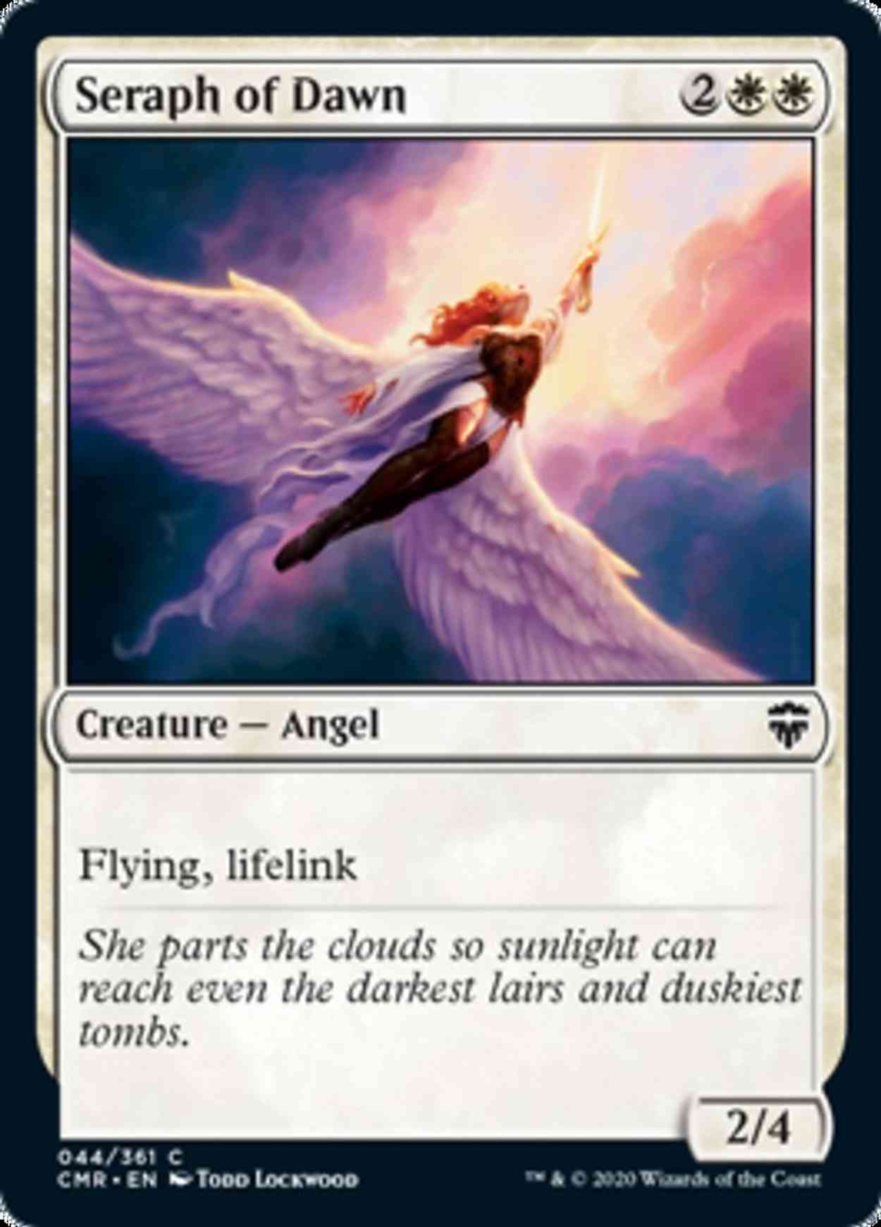 Seraph of Dawn magic card front