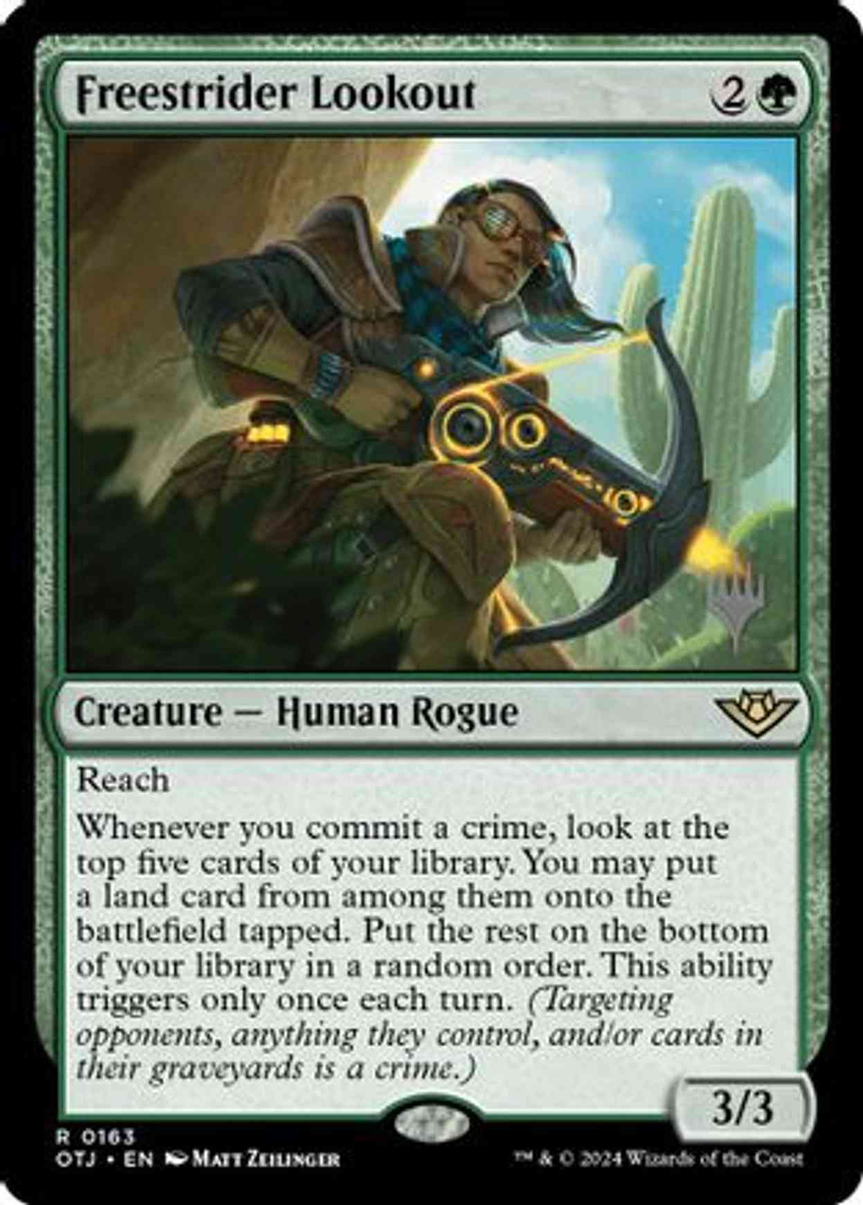 Freestrider Lookout magic card front