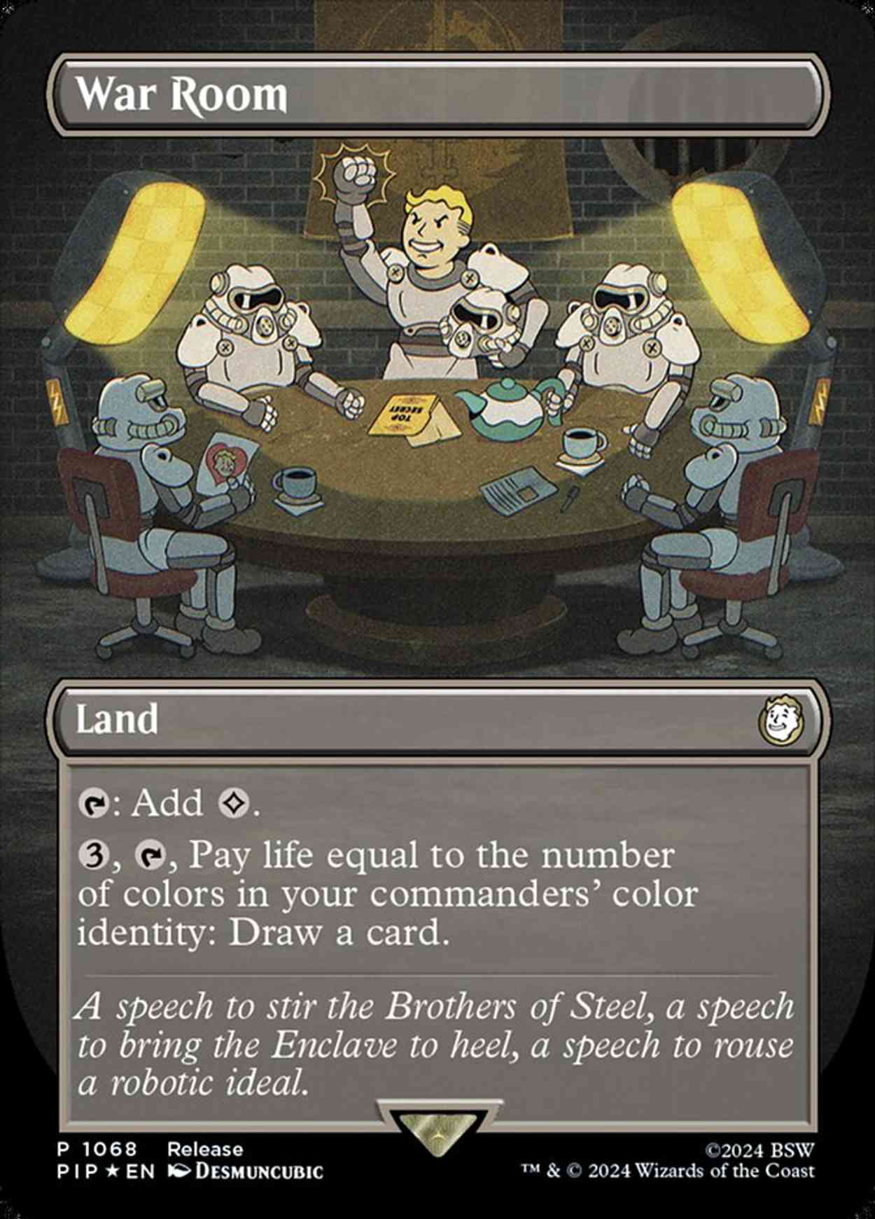 War Room (Borderless) magic card front