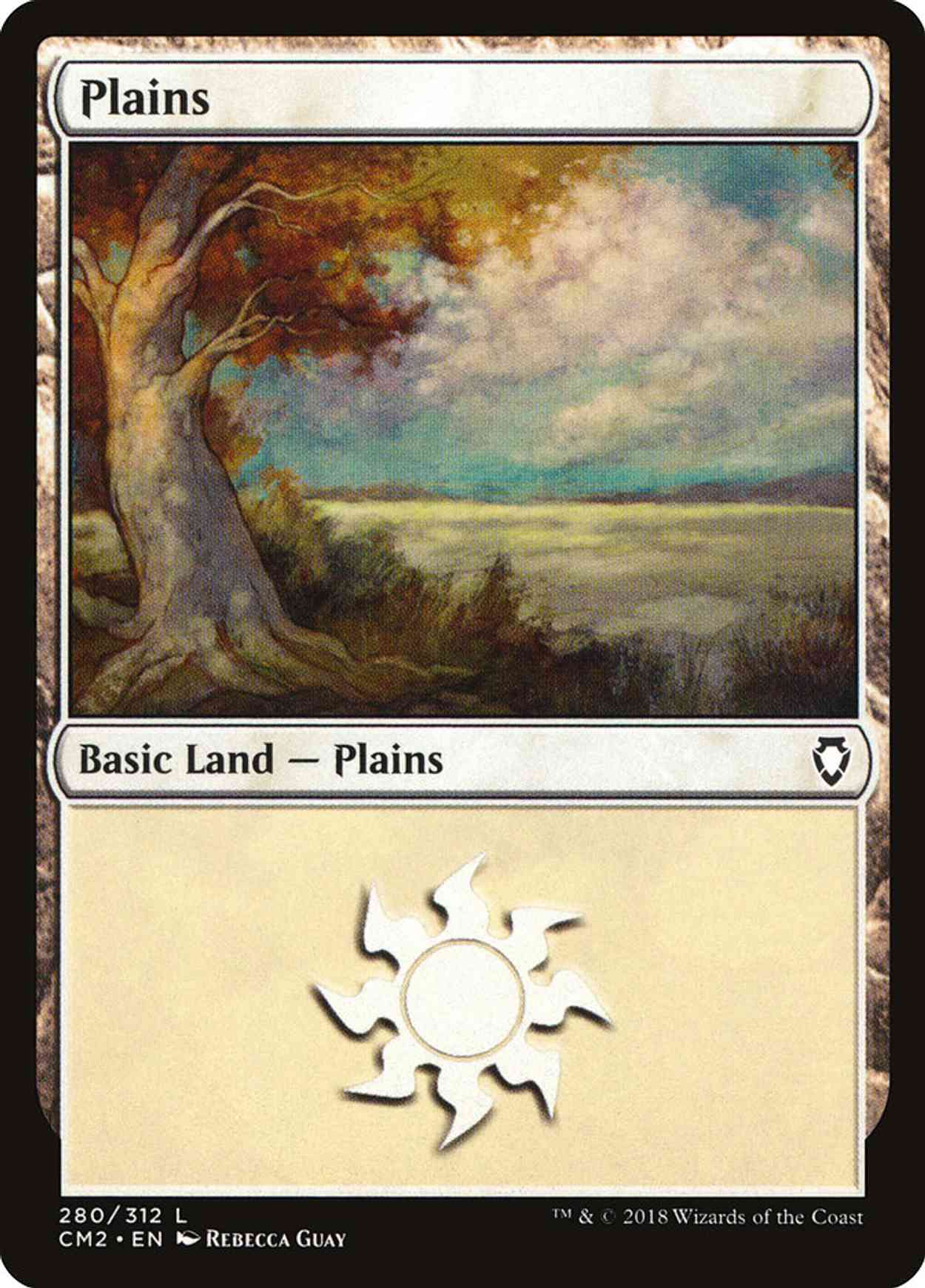 Plains (280) magic card front