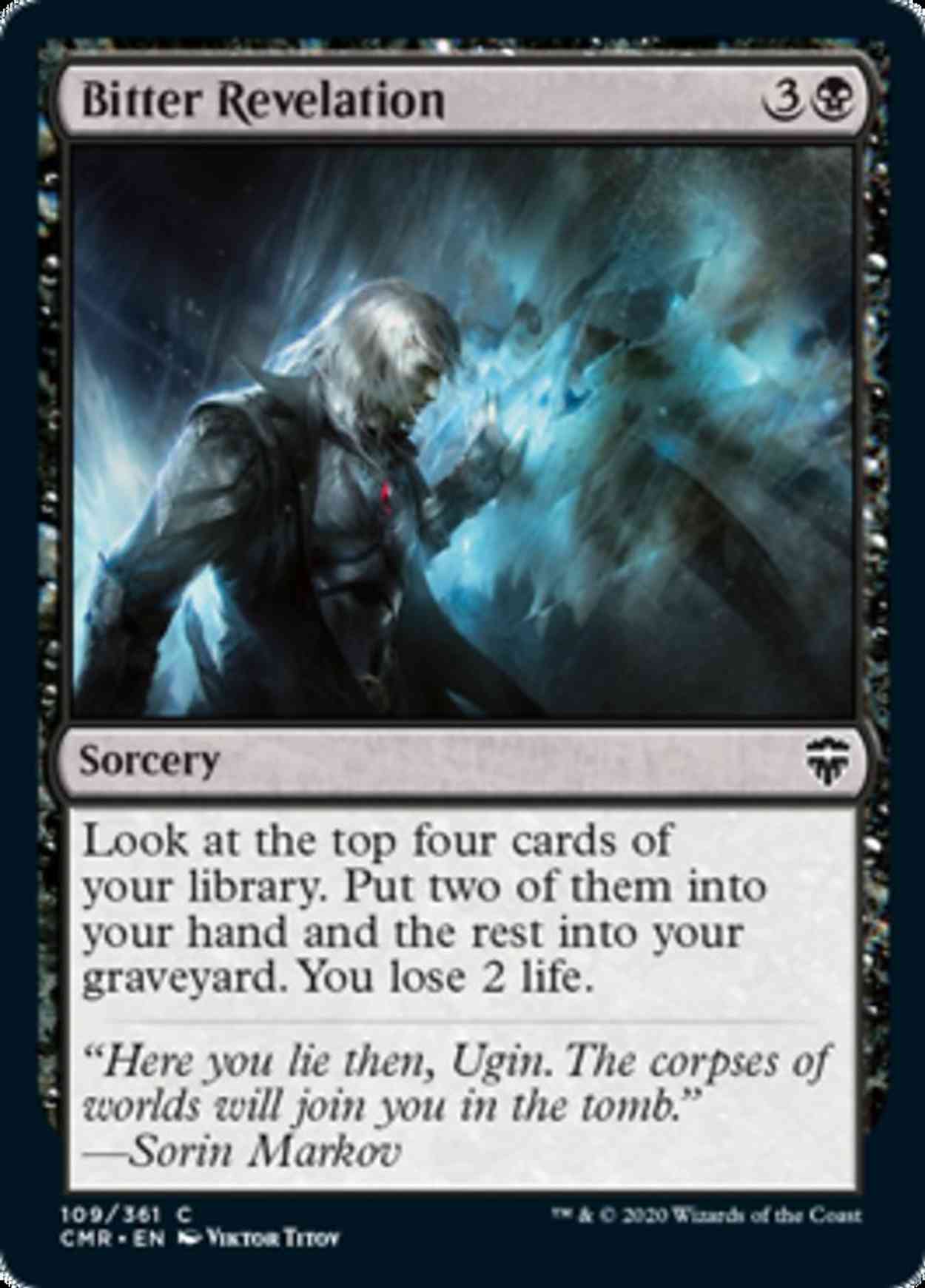 Bitter Revelation magic card front
