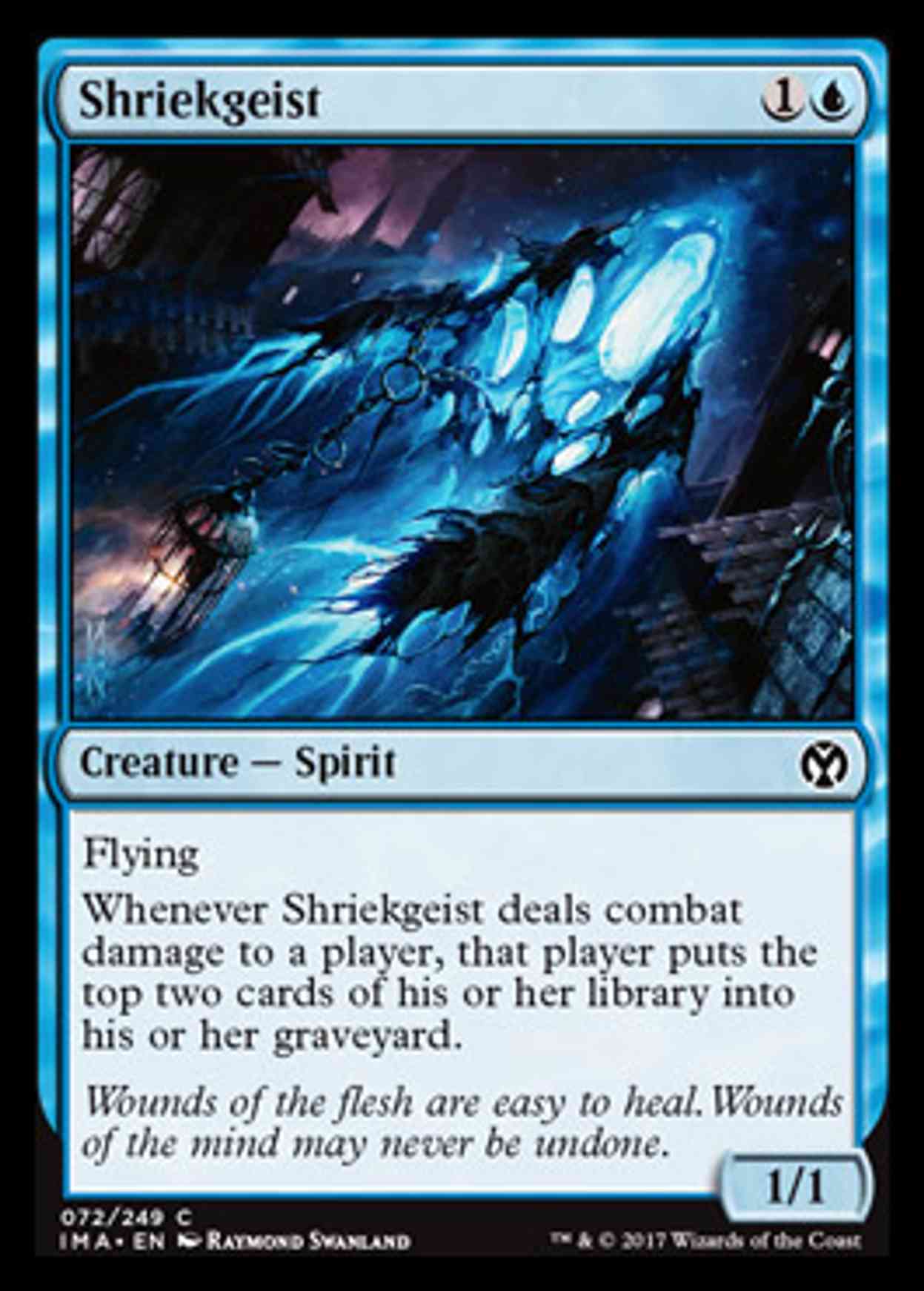Shriekgeist magic card front