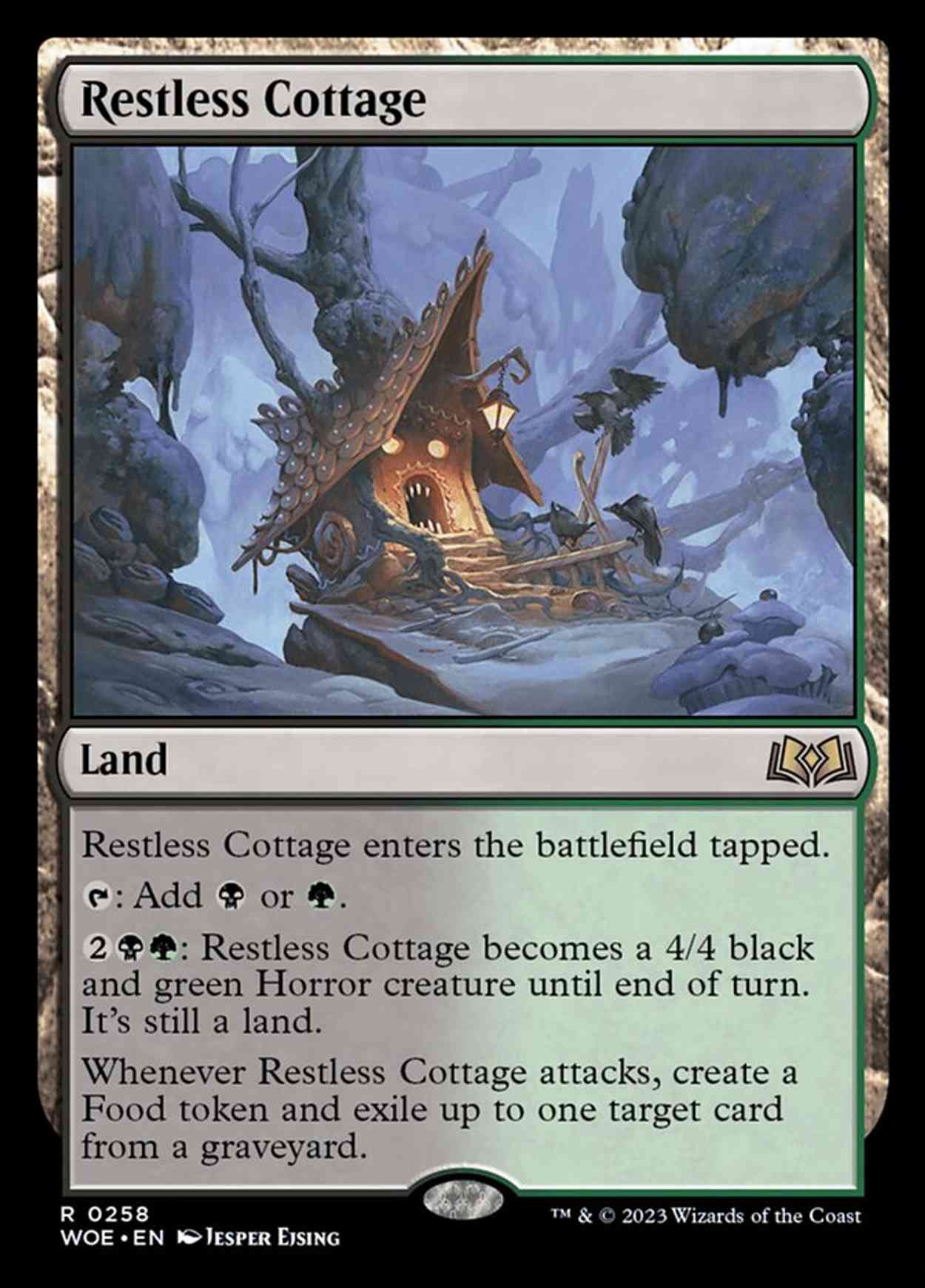 Restless Cottage magic card front