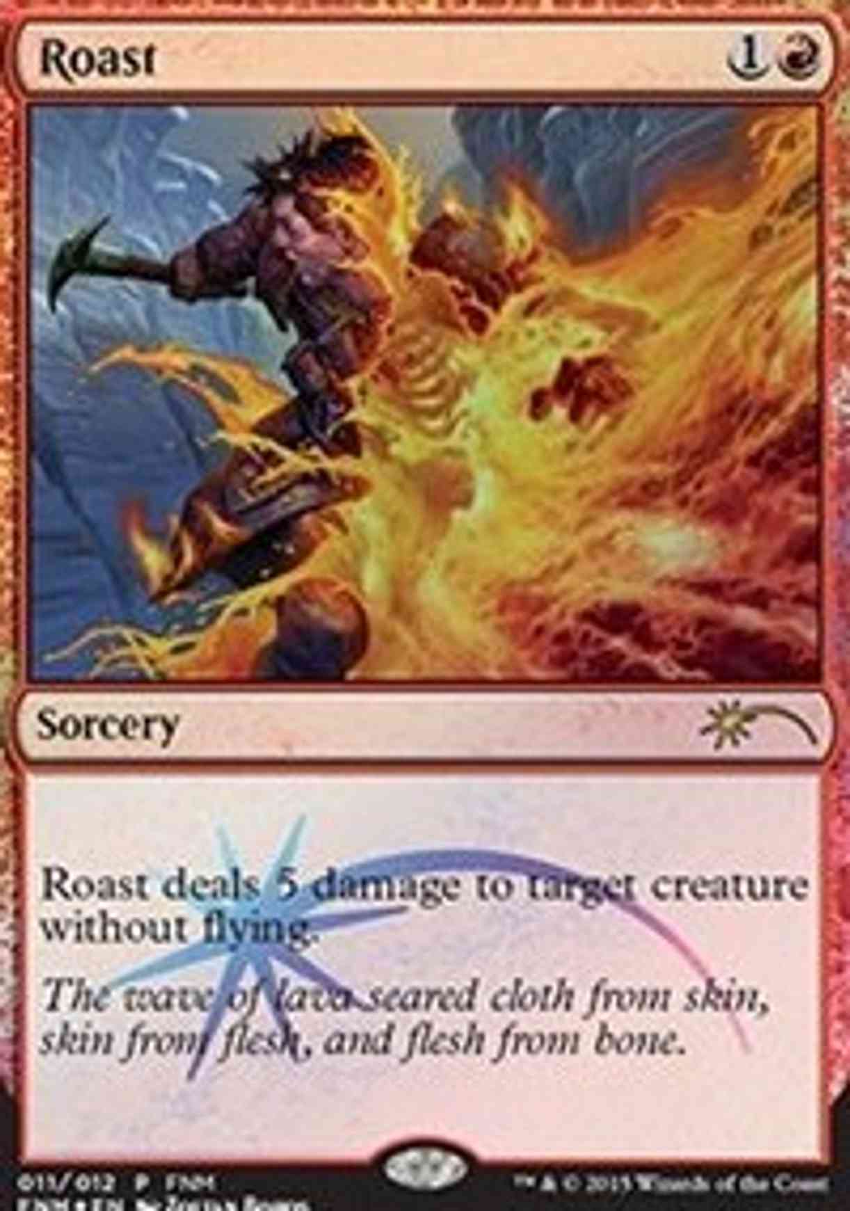 Roast magic card front