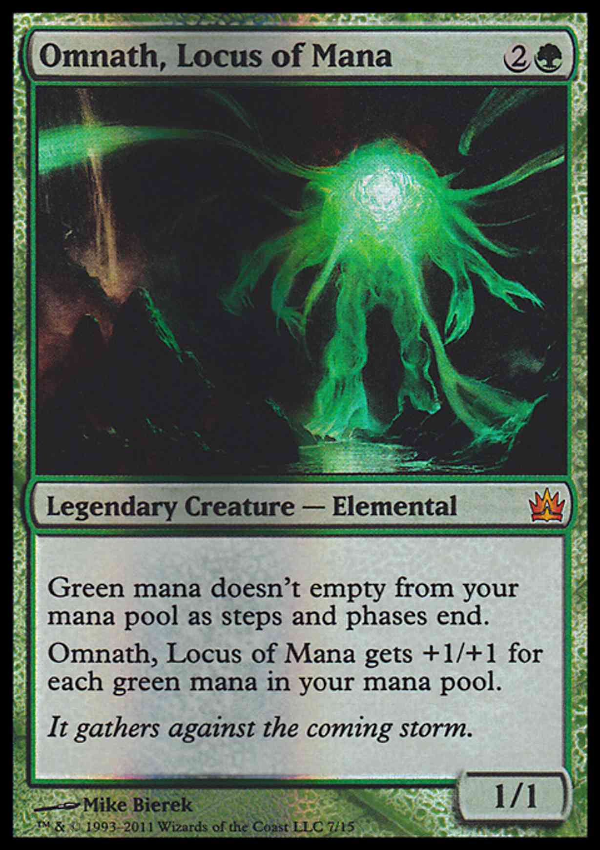 Omnath, Locus of Mana magic card front