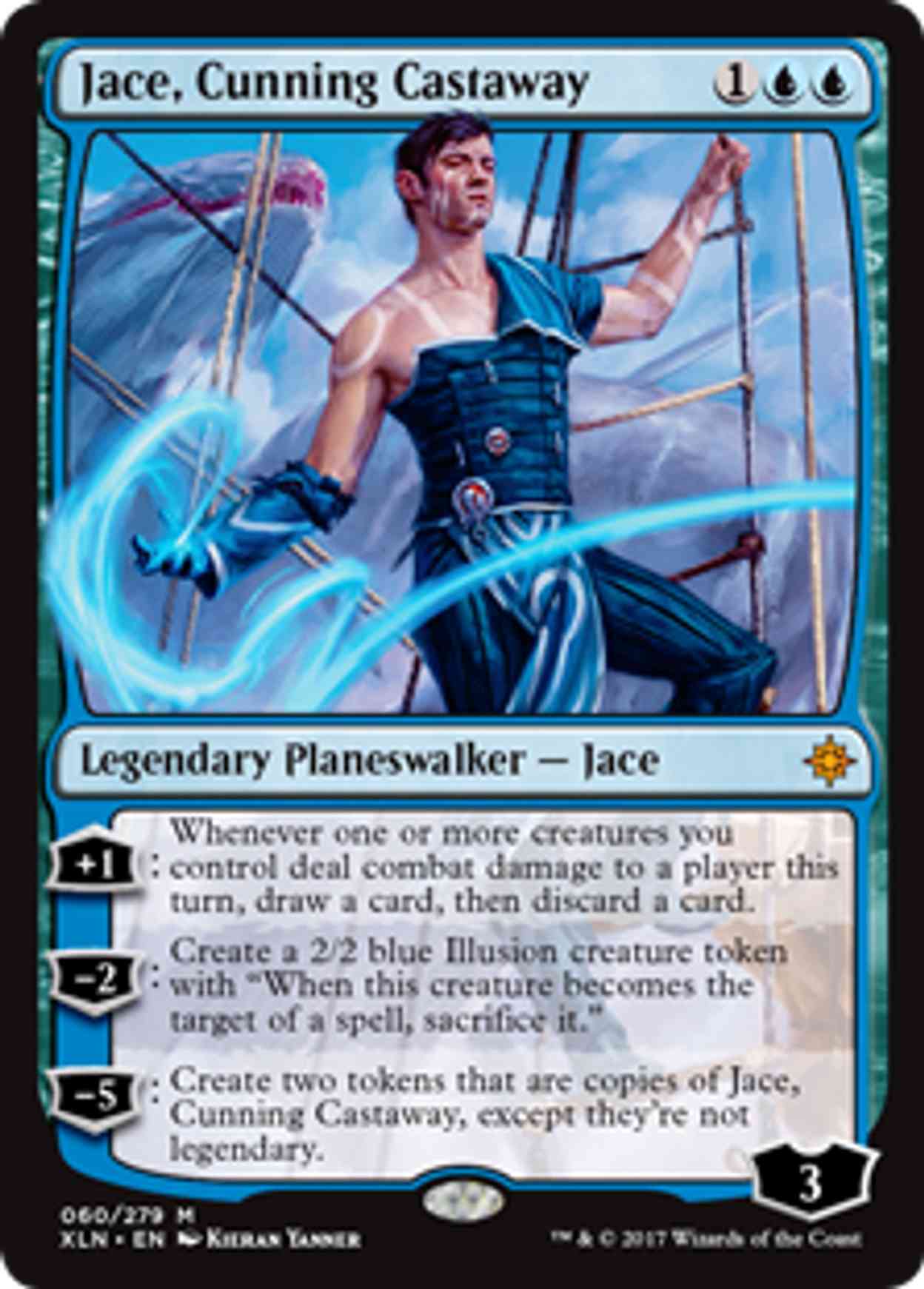 Jace, Cunning Castaway magic card front
