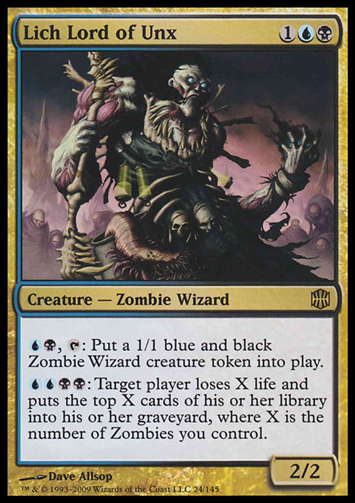 Lich Lord of Unx magic card front