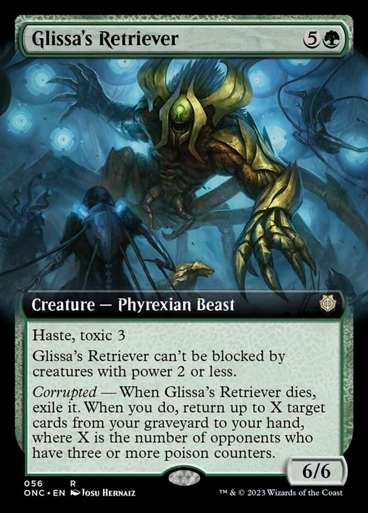 Glissa's Retriever (Extended Art) magic card front