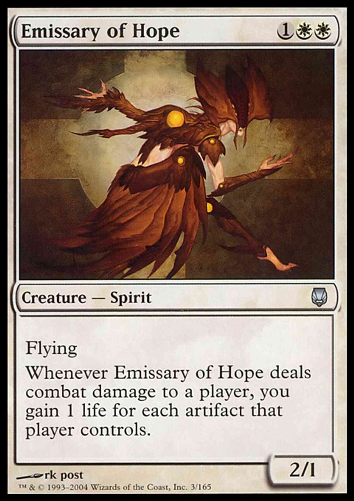 Emissary of Hope magic card front