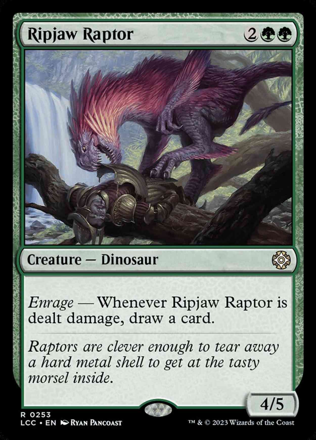 Ripjaw Raptor magic card front