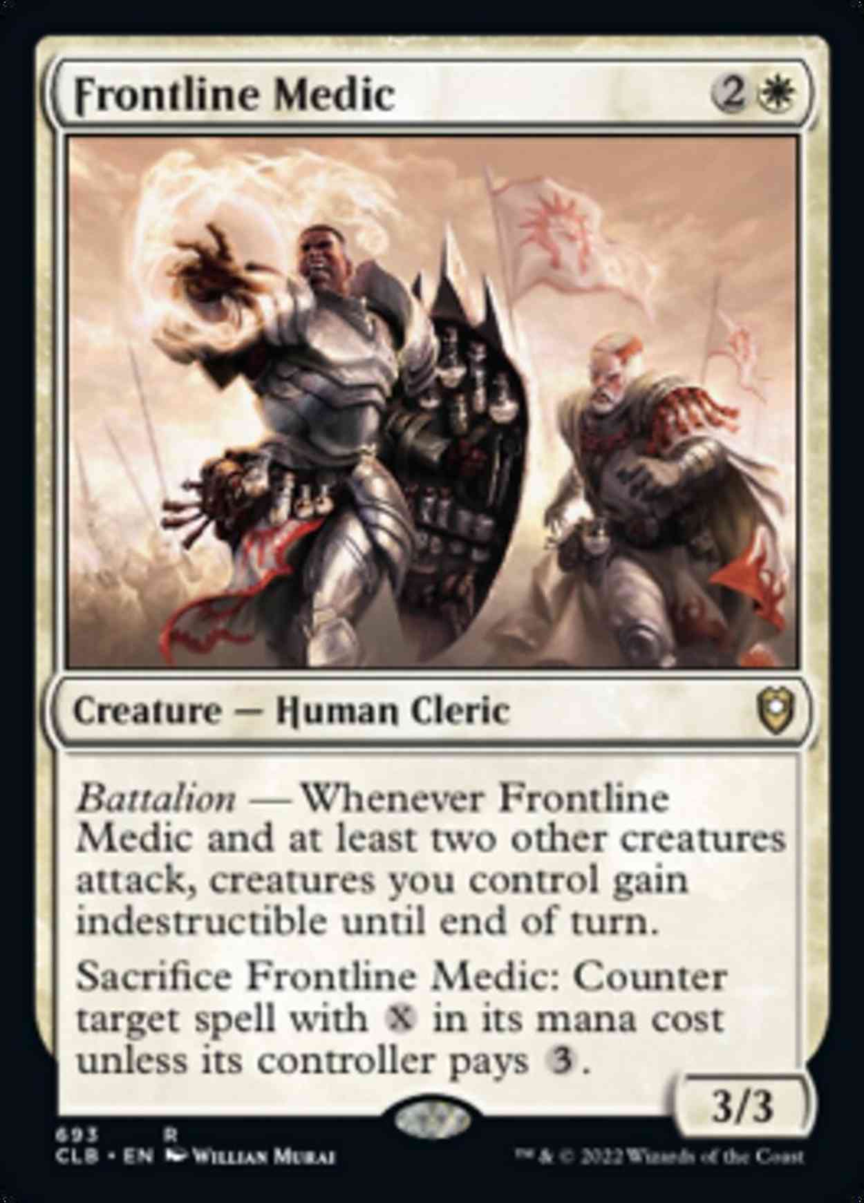 Frontline Medic magic card front