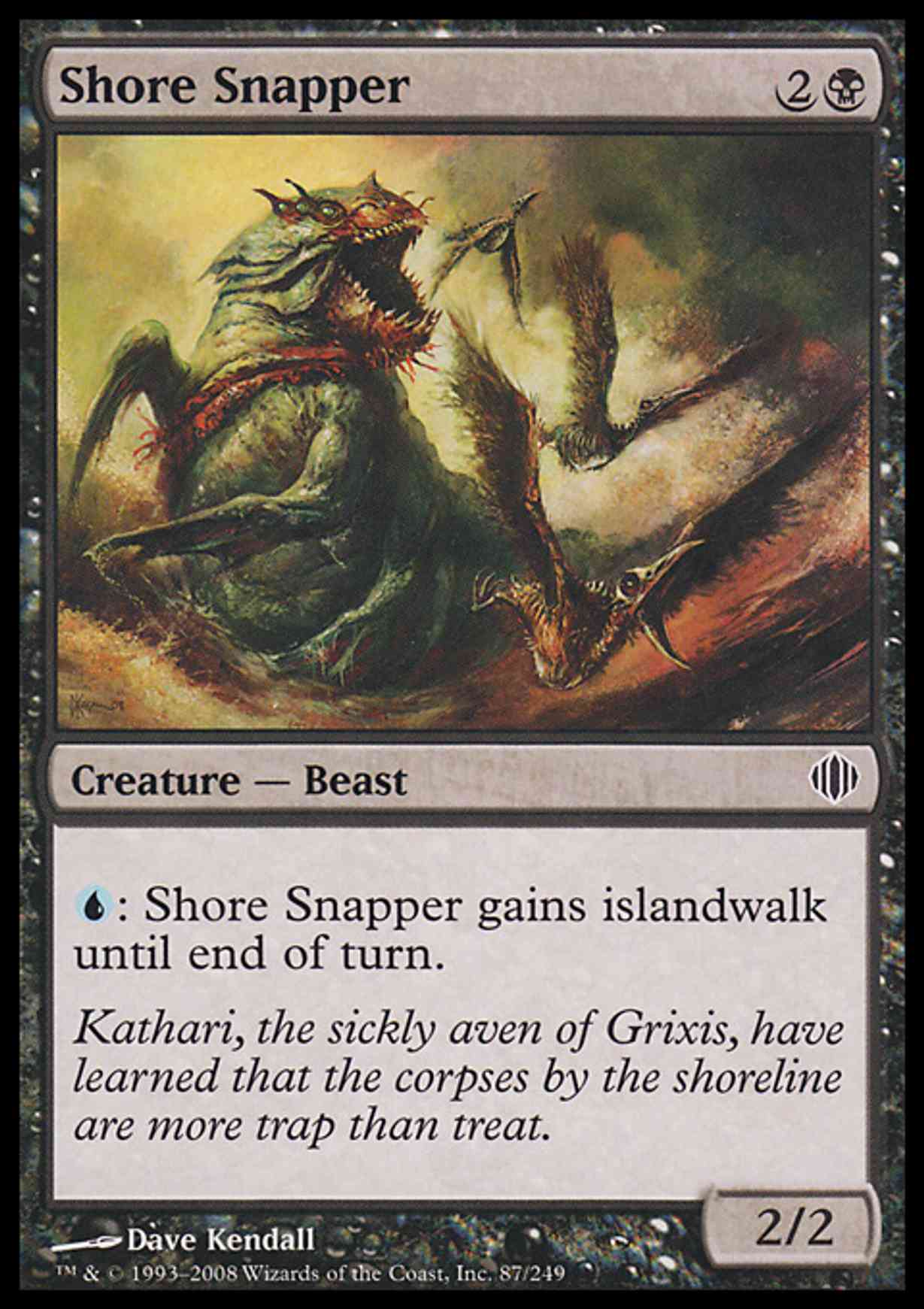 Shore Snapper magic card front