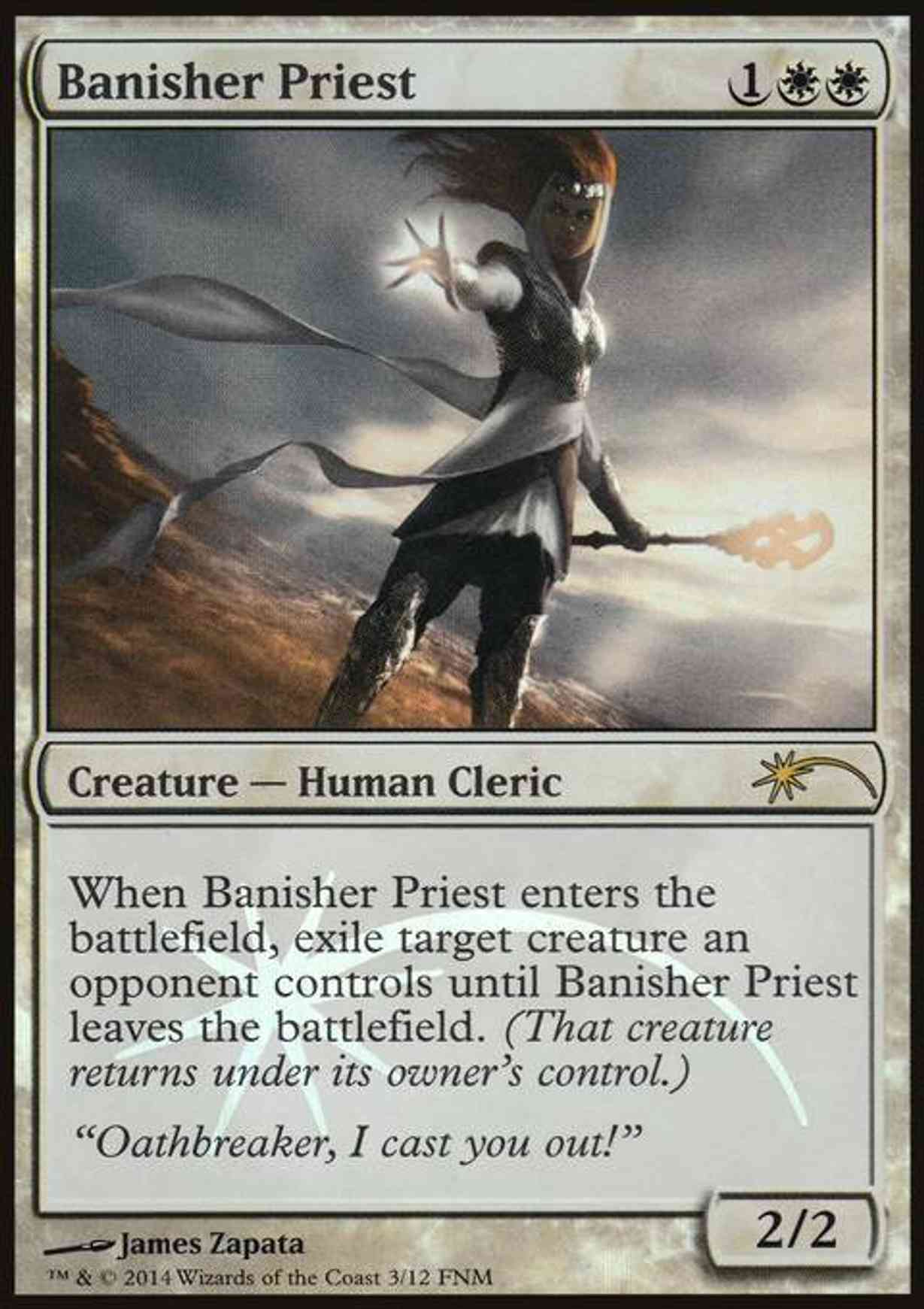 Banisher Priest magic card front