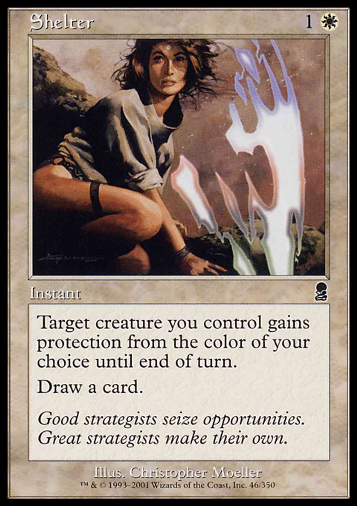 Shelter magic card front
