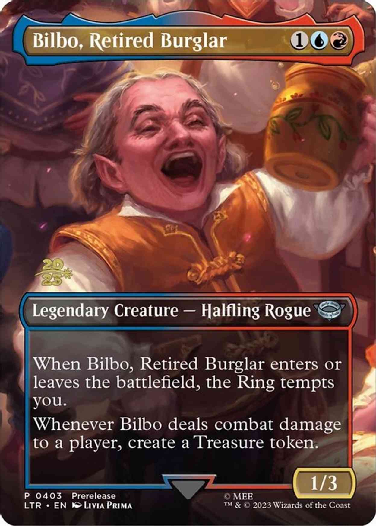 Bilbo, Retired Burglar magic card front