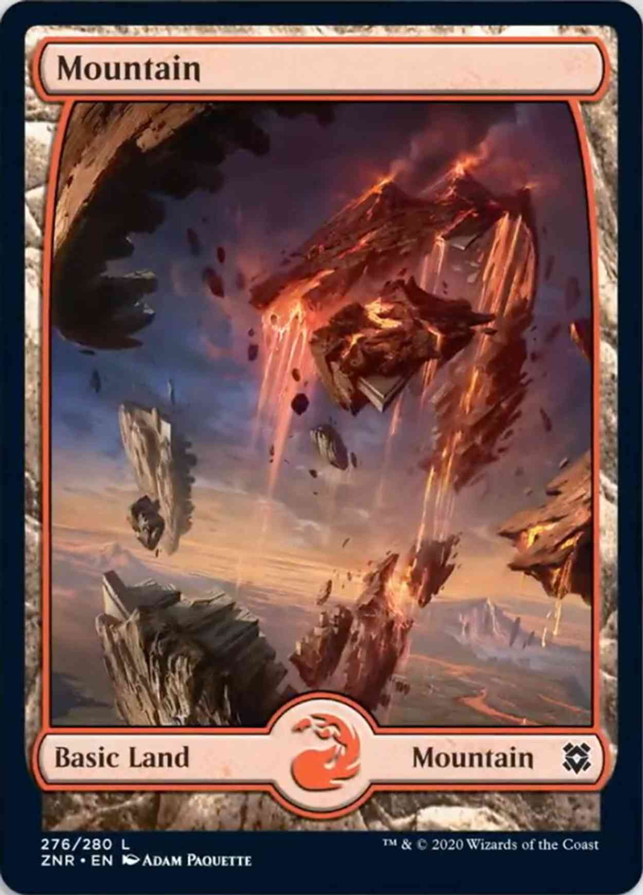 Mountain (276) - Full Art magic card front