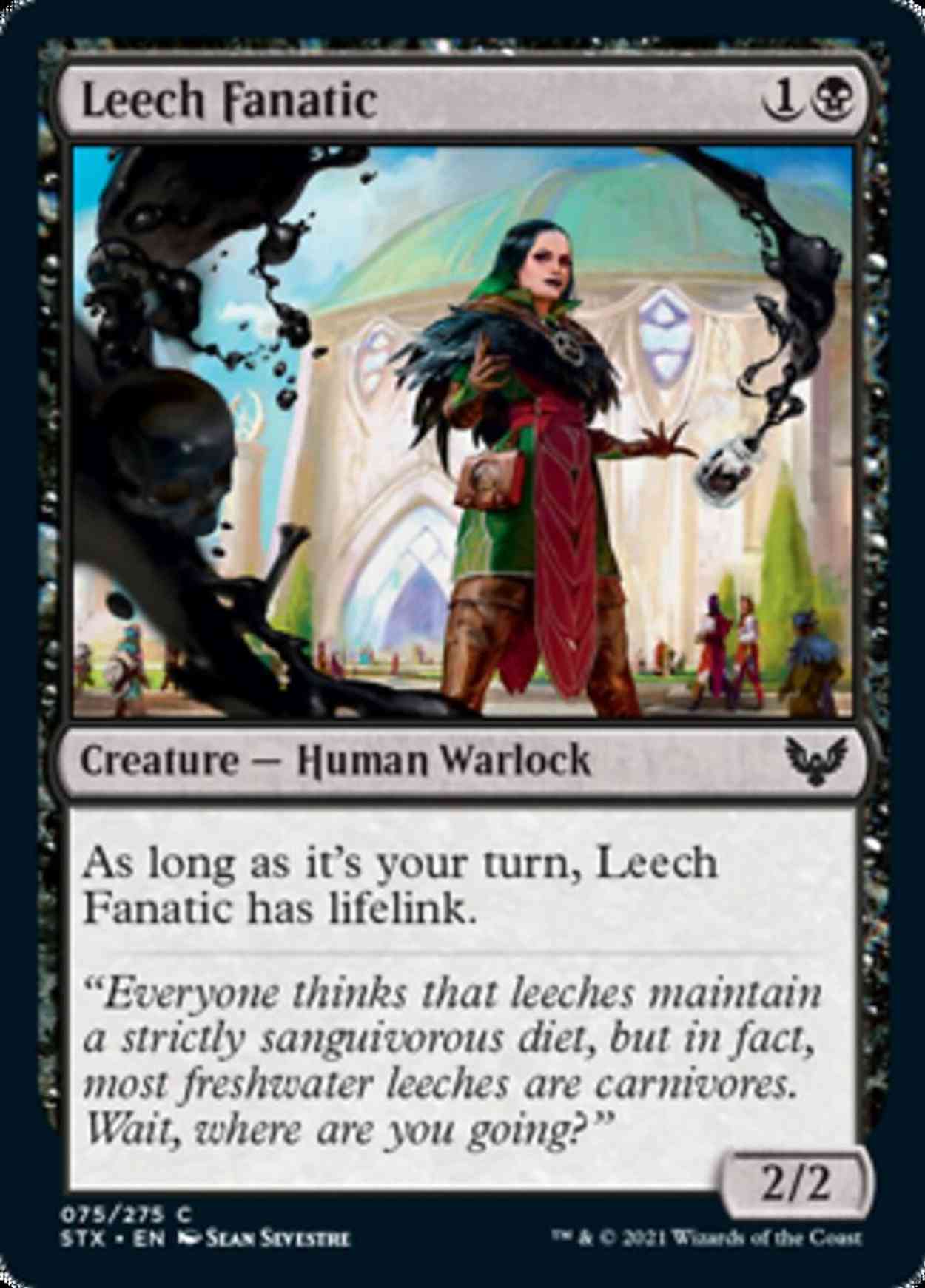 Leech Fanatic magic card front