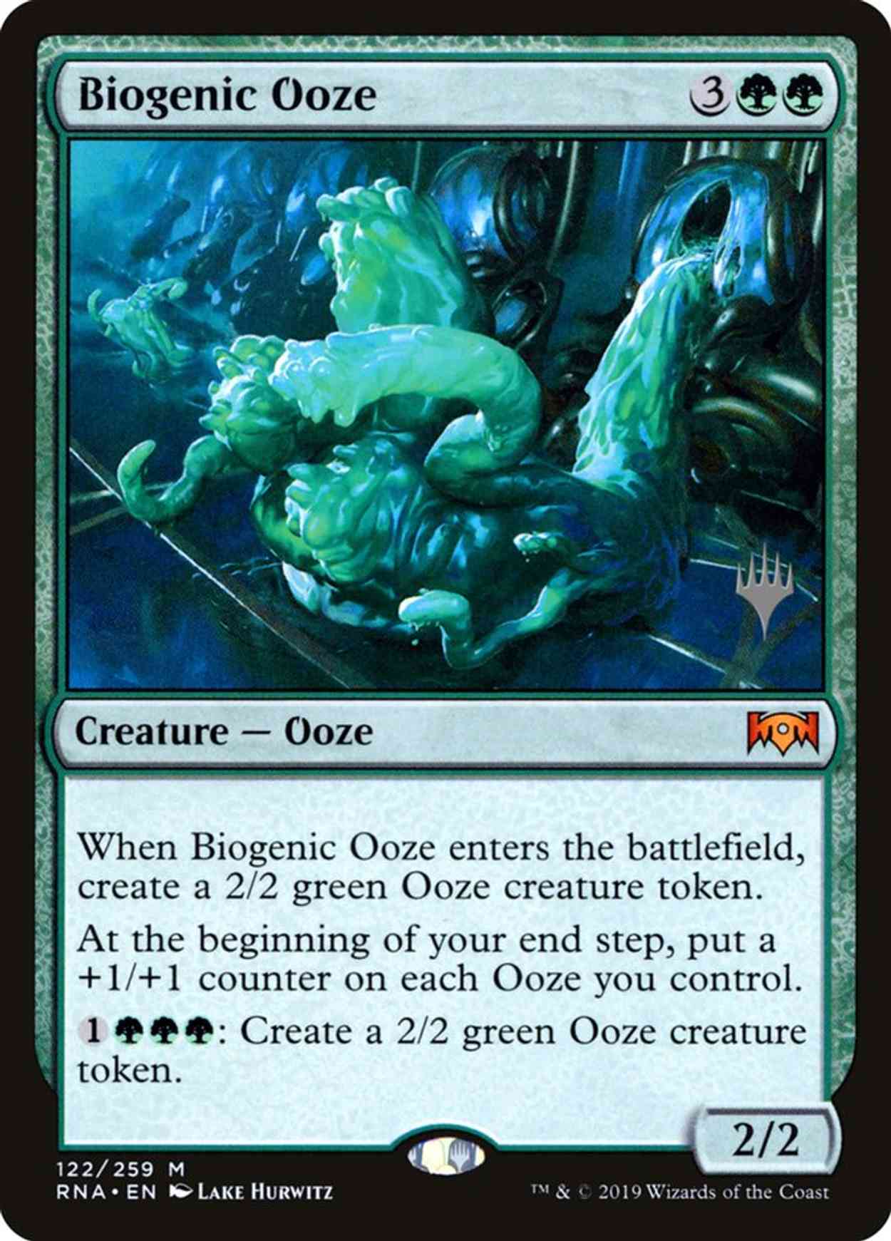 Biogenic Ooze magic card front