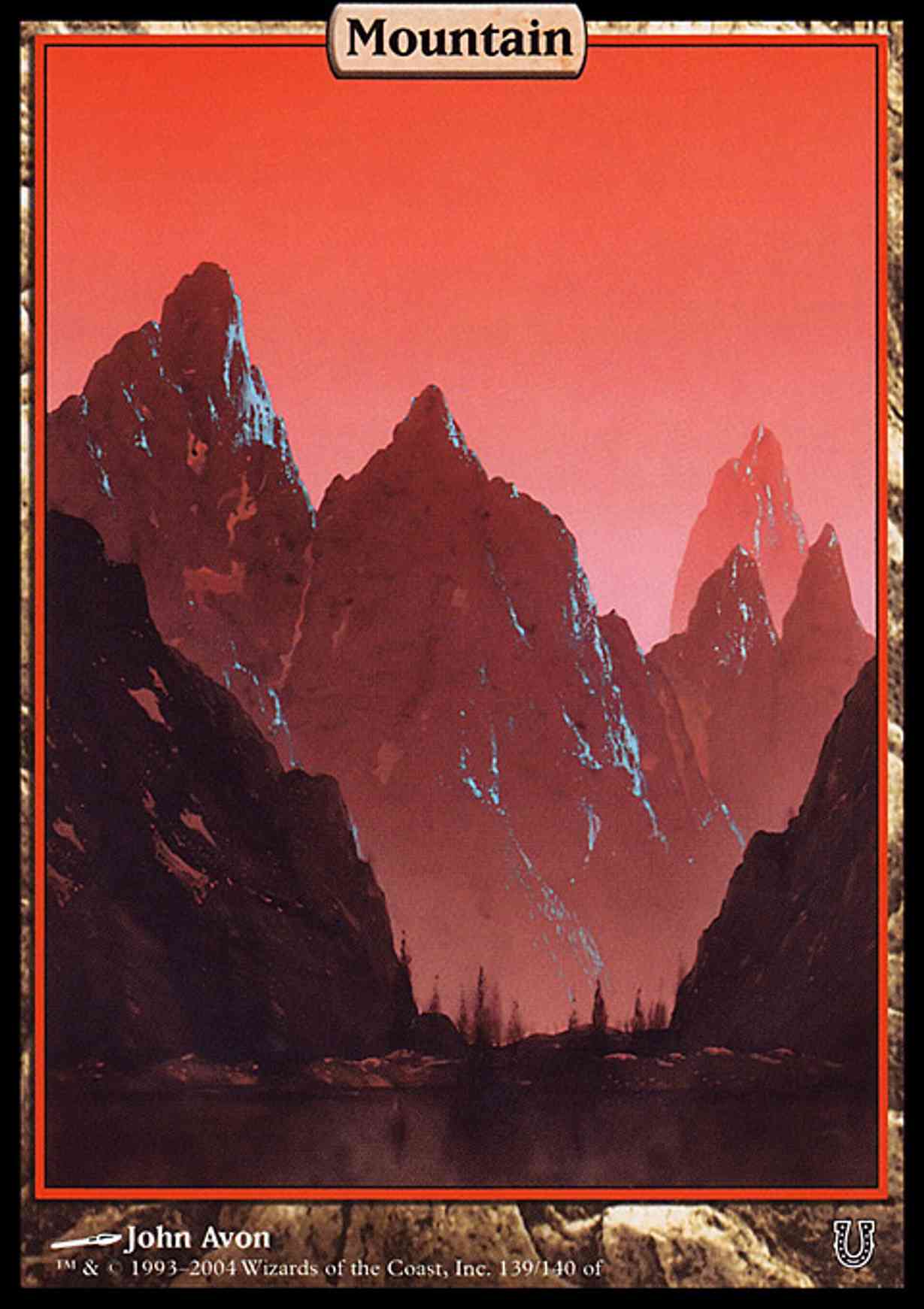 Mountain - Full Art magic card front