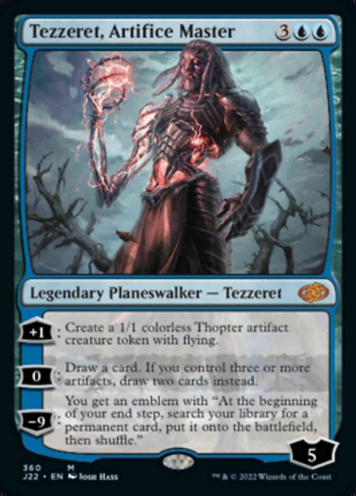 Tezzeret, Artifice Master magic card front