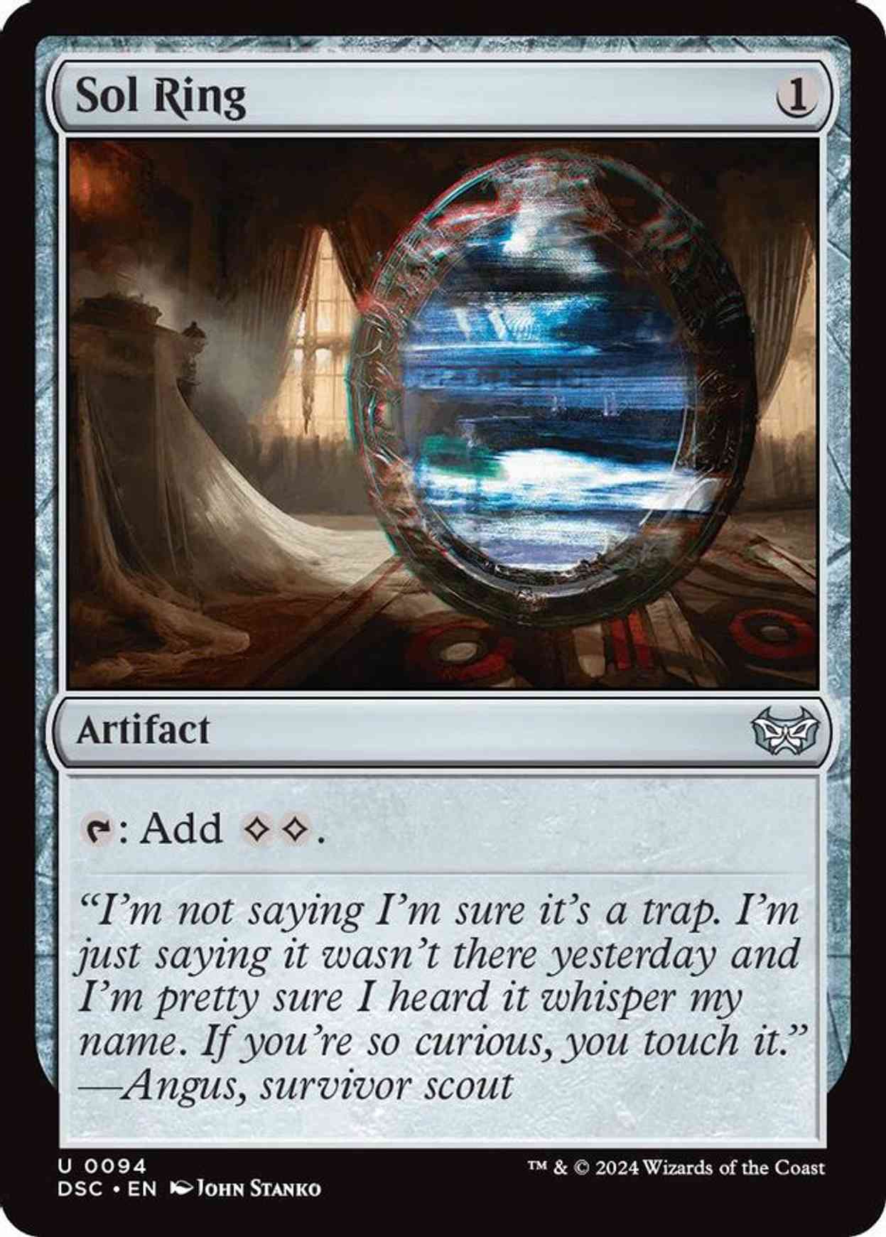 Sol Ring magic card front