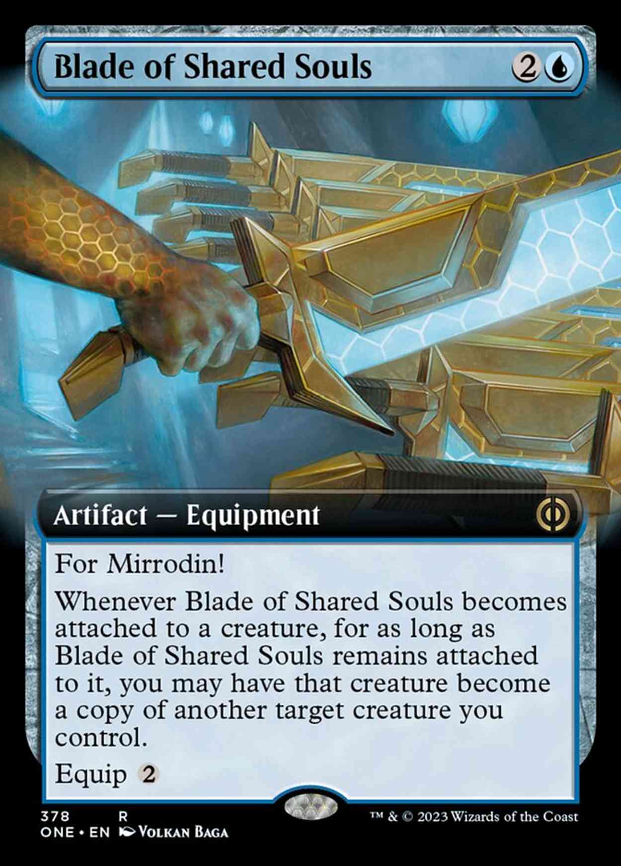 Blade of Shared Souls (Extended Art) magic card front