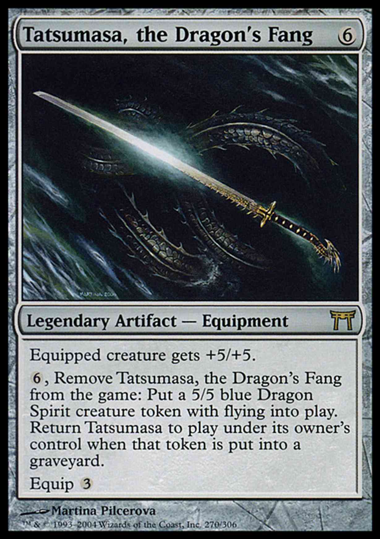 Tatsumasa, the Dragon's Fang magic card front