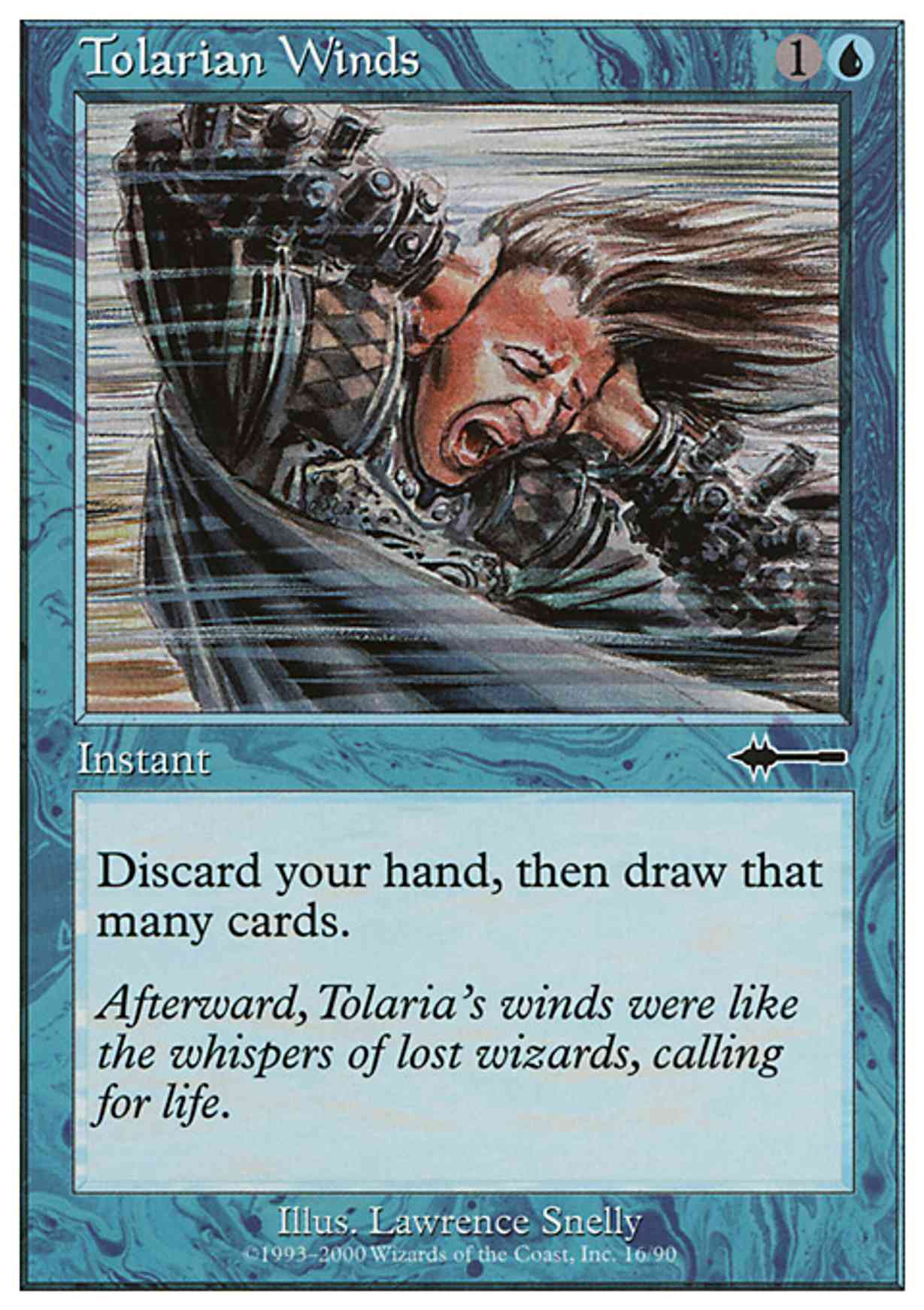 Tolarian Winds magic card front
