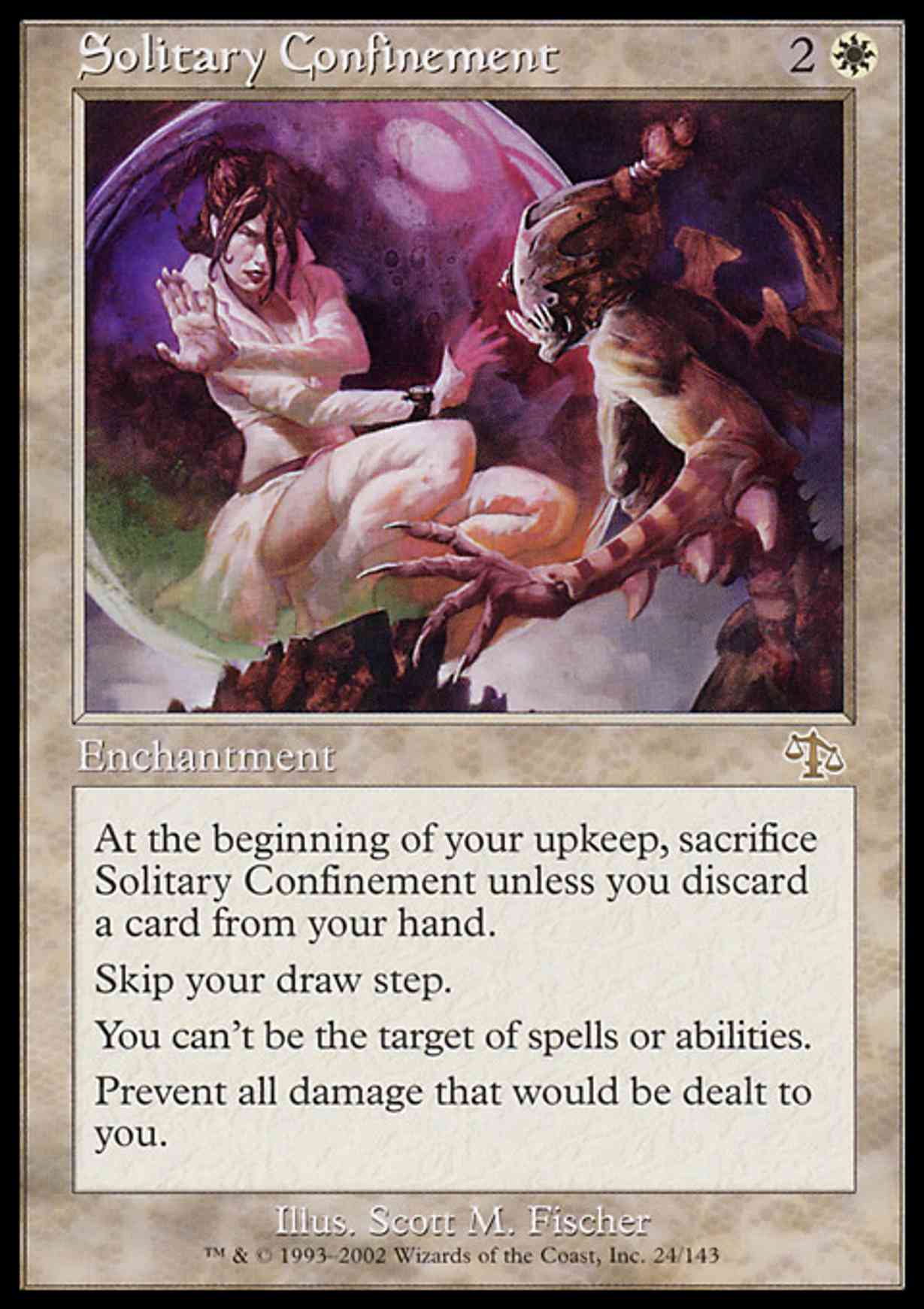 Solitary Confinement magic card front