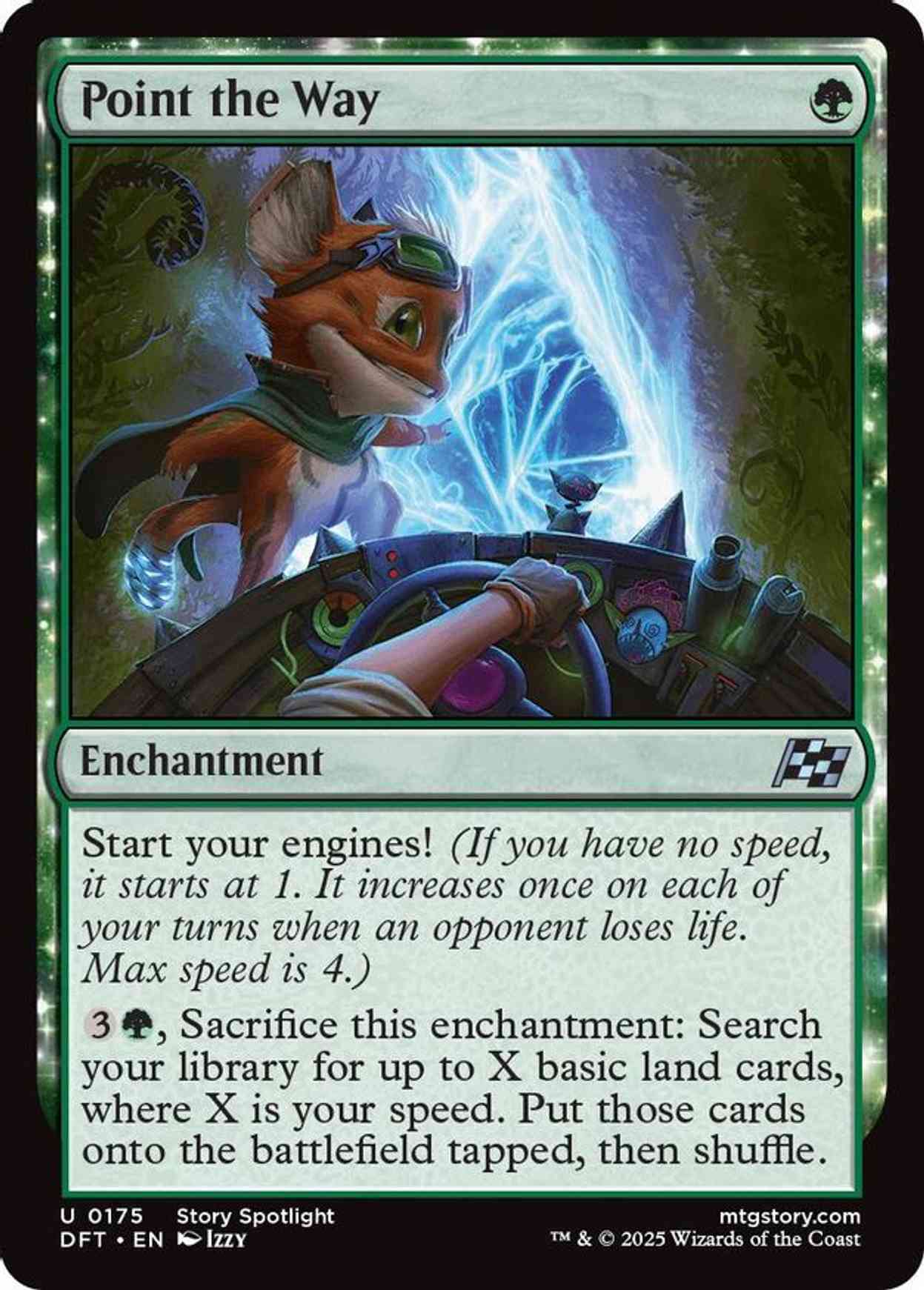 Point the Way magic card front