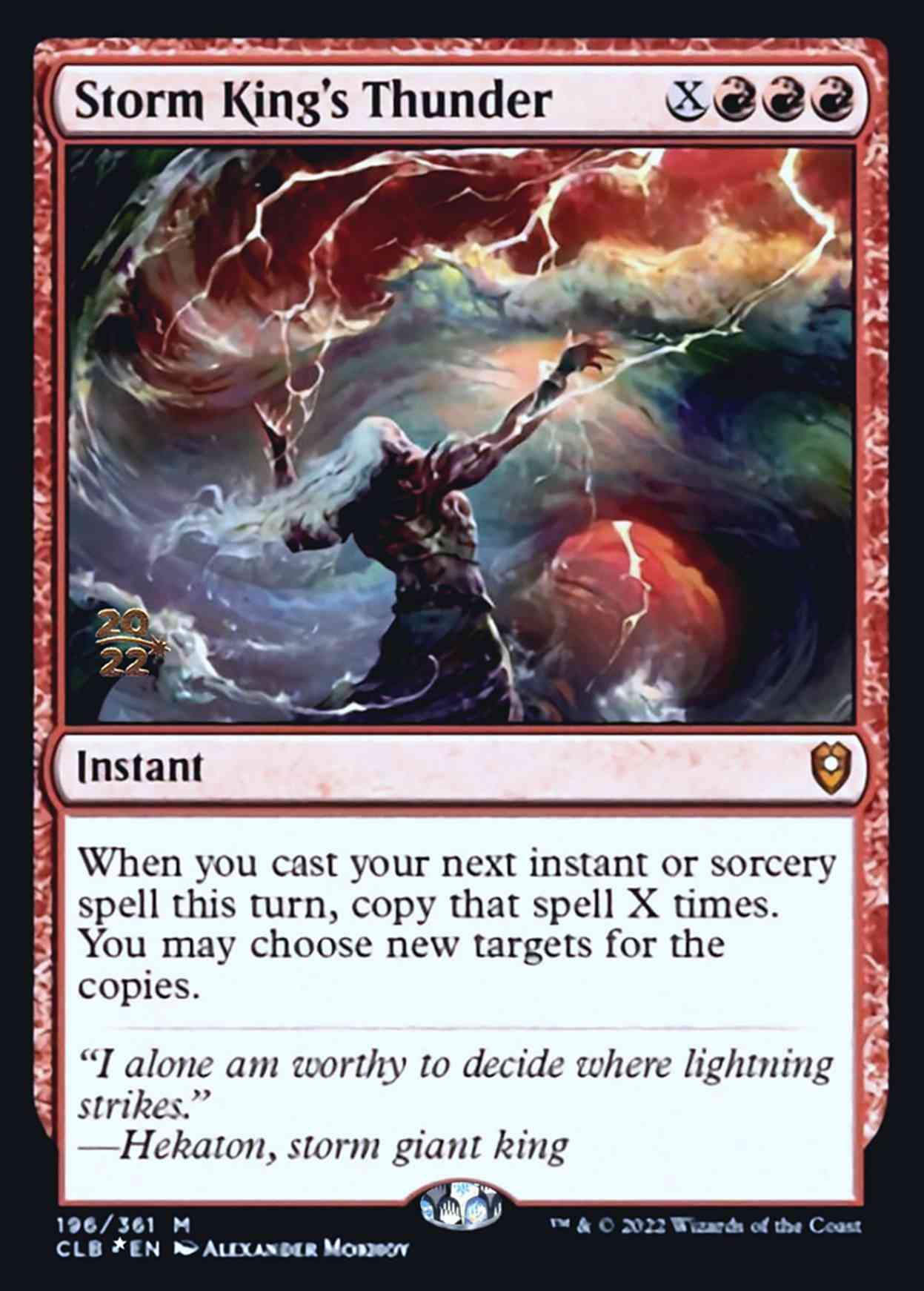 Storm King's Thunder magic card front
