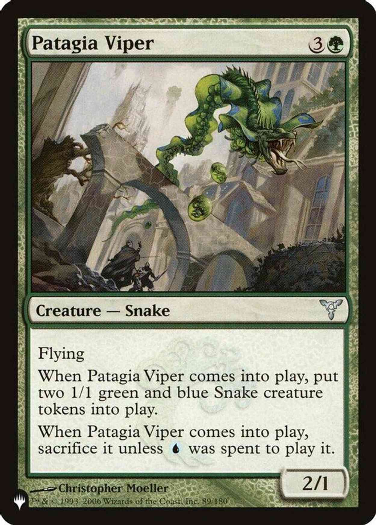 Patagia Viper magic card front